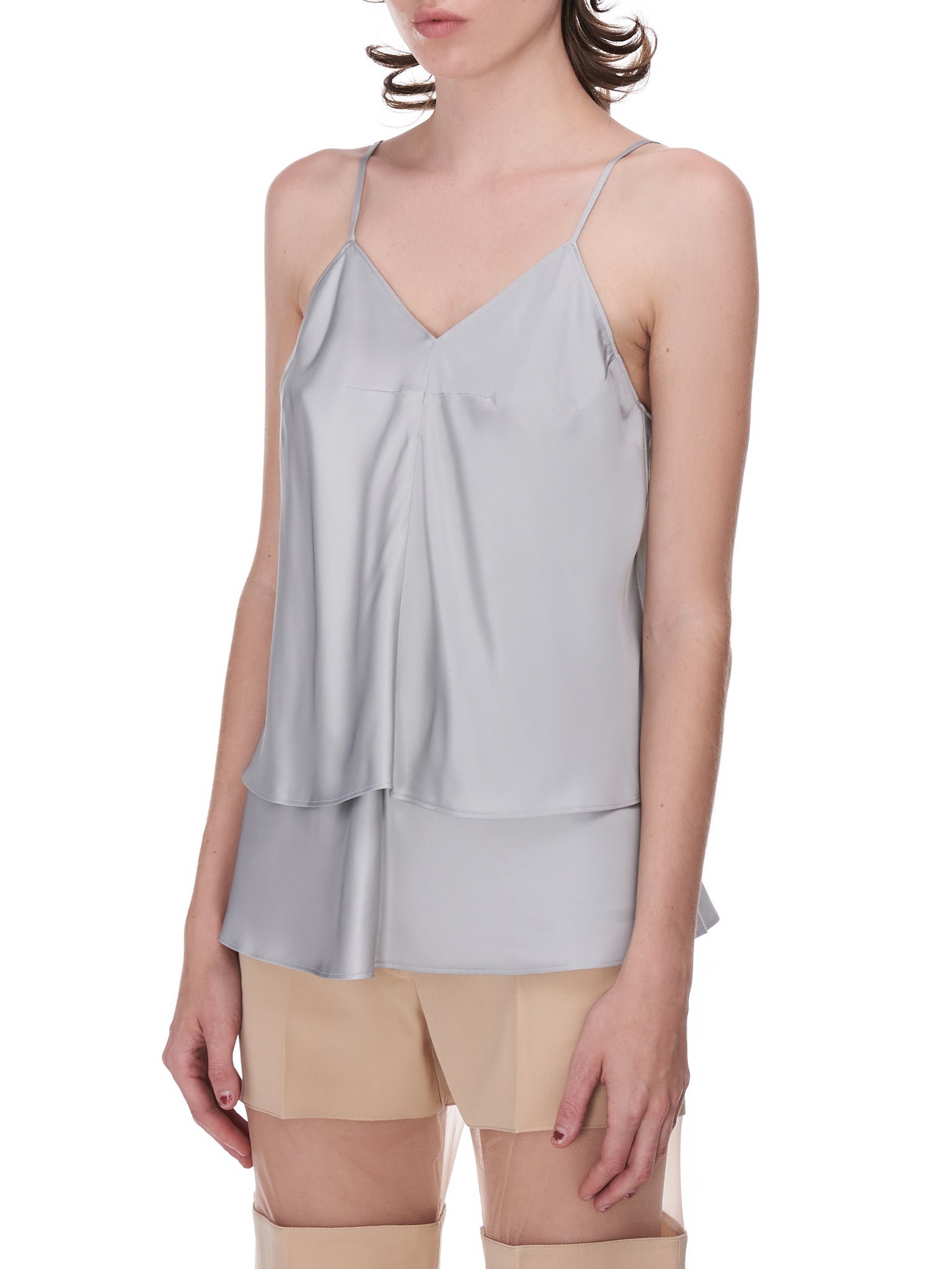 MM6 Maison Margiela Layered Slip Top | H. Lorenzo - side 