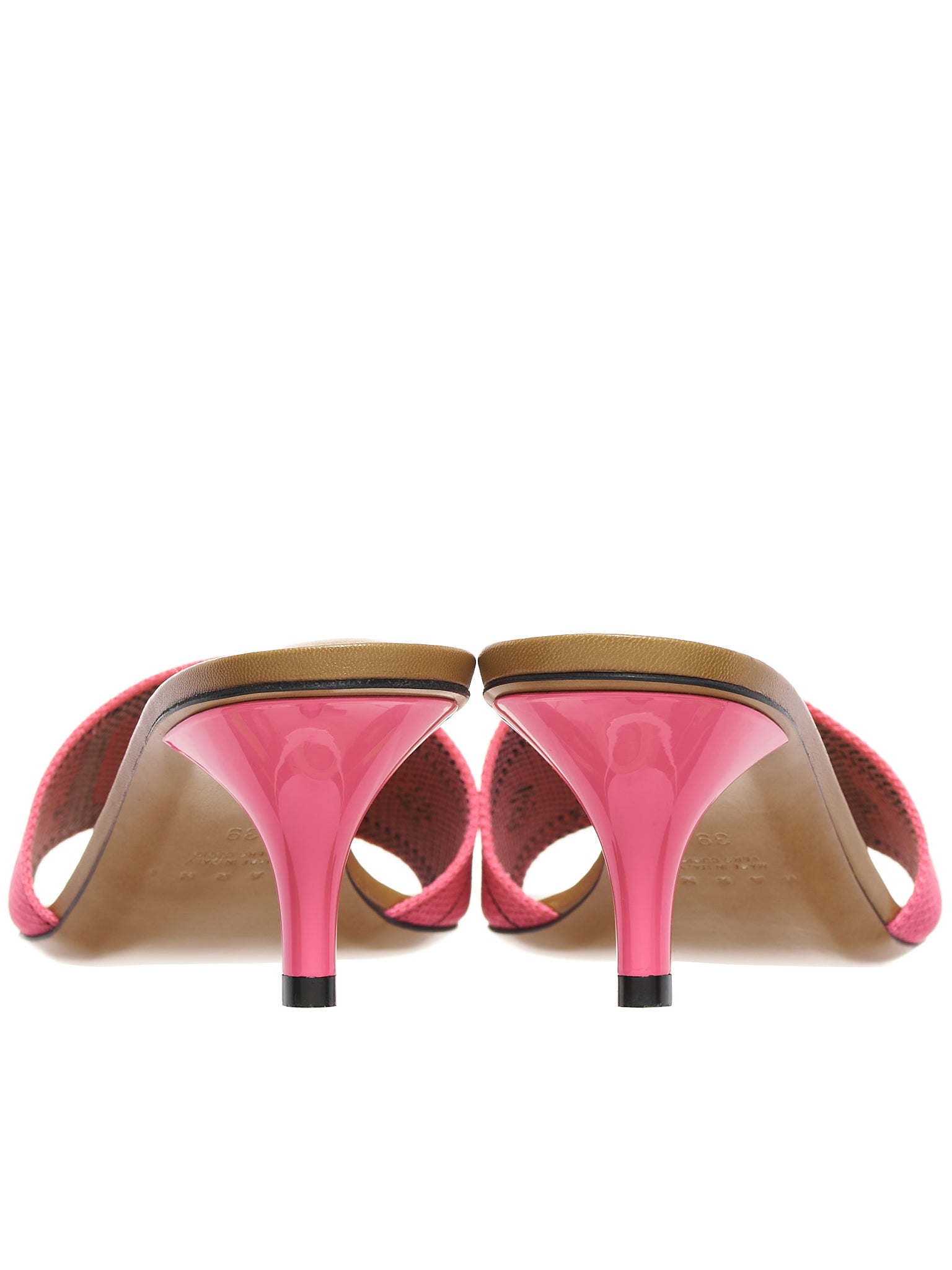 Marni Buckle Print Heels | H.Lorenzo - back 1