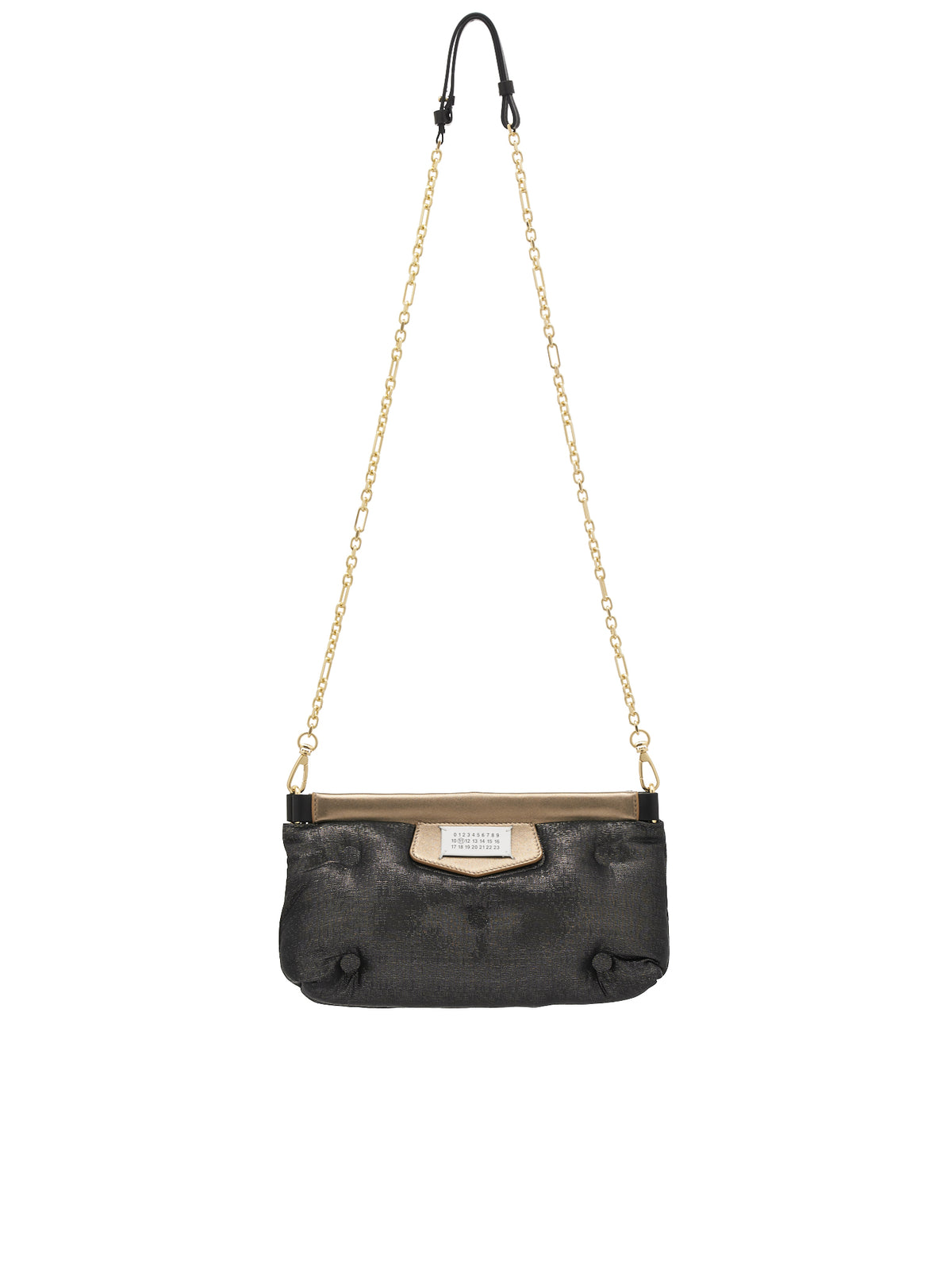 Glam Slam Clutch (SB3WF0008-P5170-BLACK-GOLD)