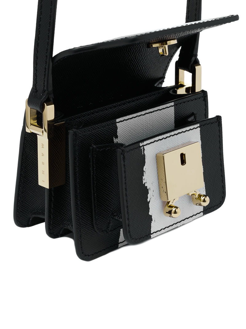 Nano Trunk Bag (SBMP0079L1-BLACK-WHITE)