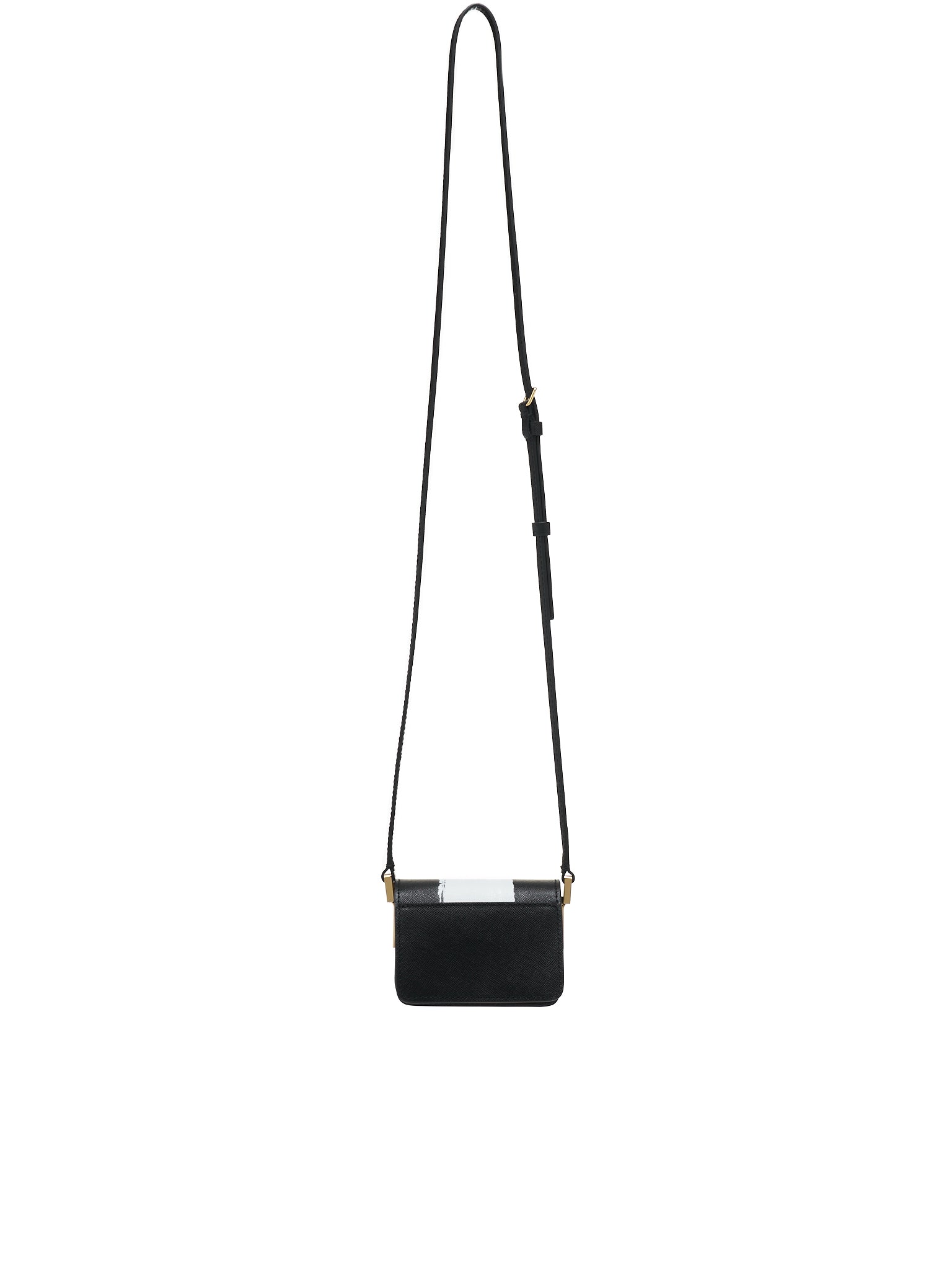 Marni Tri Tone Nano Leather Crossbody Bag