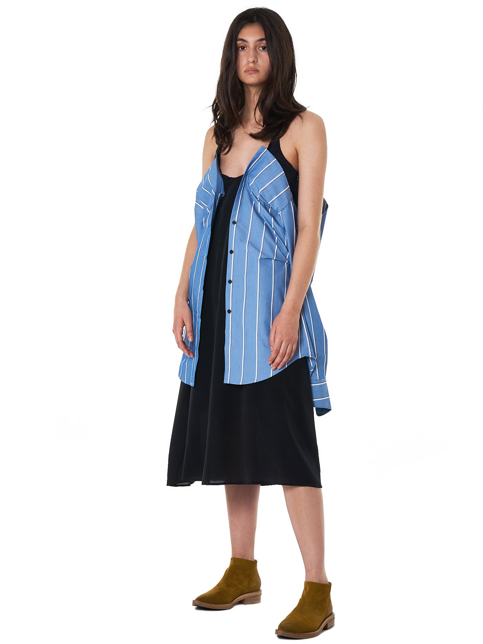Hybrid Pixel Dress (SC13-WDRS-003-BLUE)