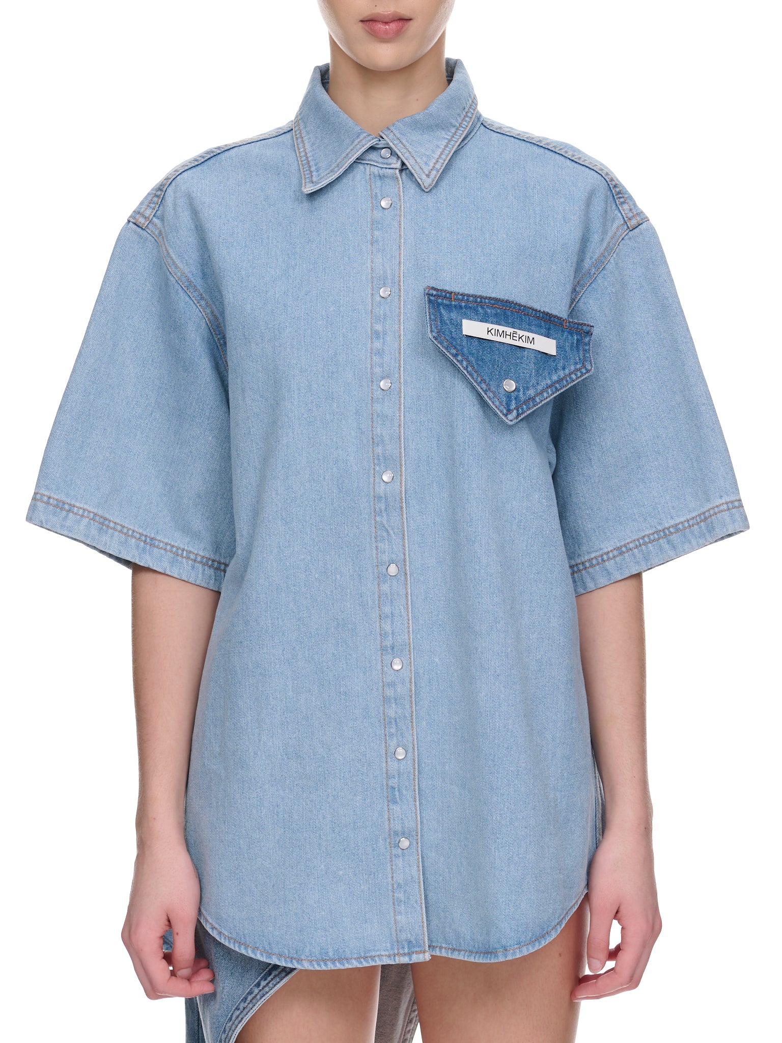 Big Denim Shirt (SH01-SB-SKY-BLUE)