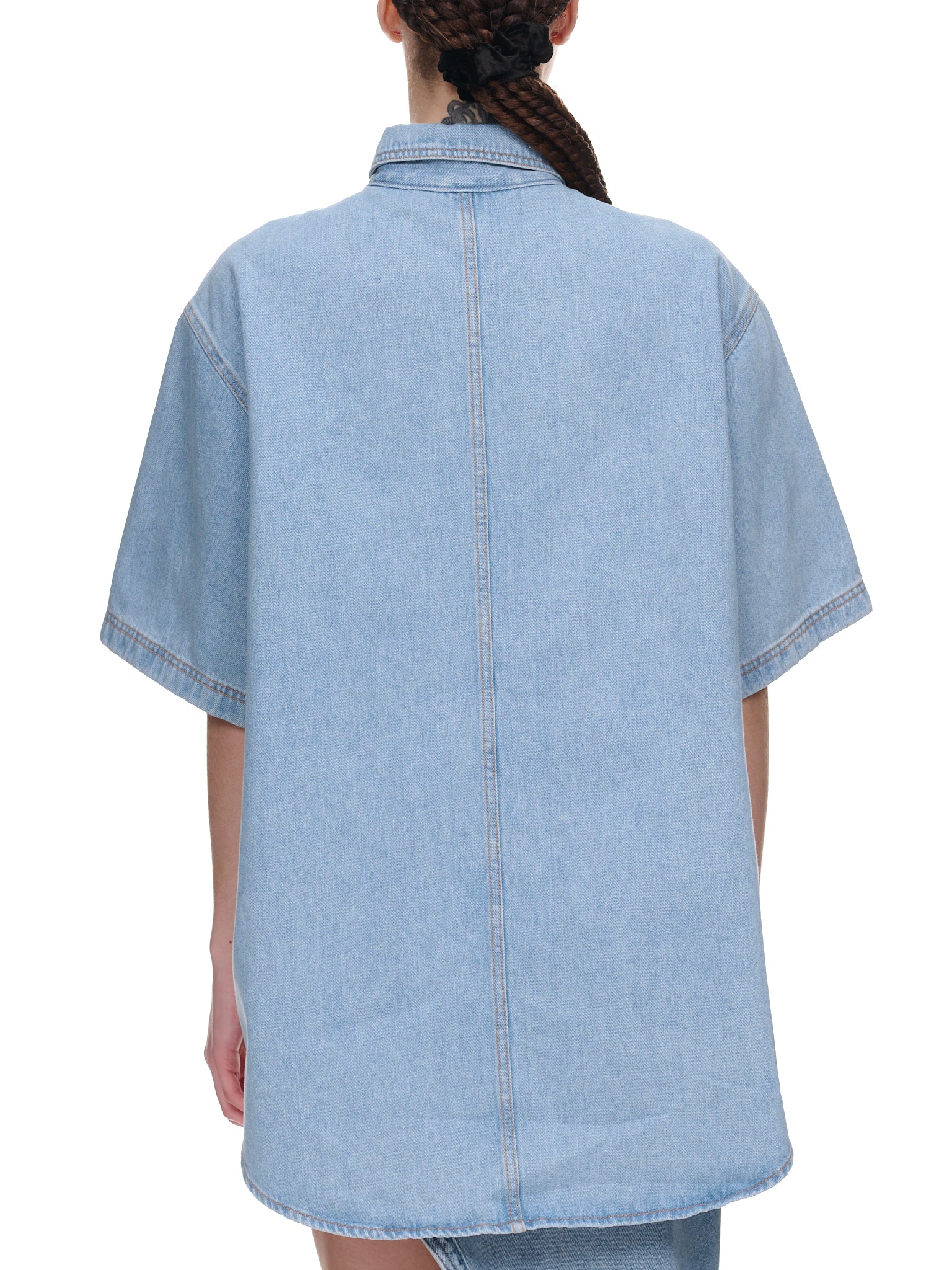 Big Denim Shirt (SH01-SB-SKY-BLUE)