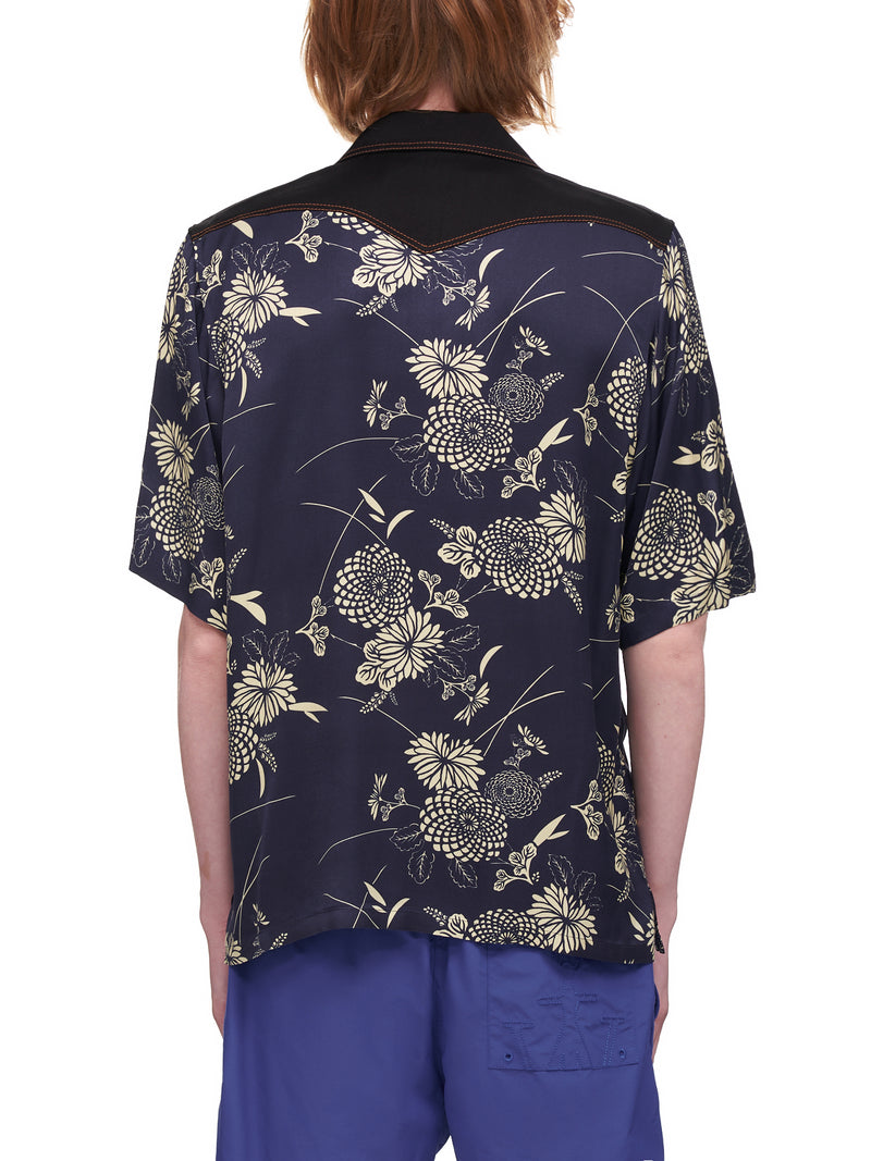 Wales Bonner Highlife Bowling Shirt | H. Lorenzo - back