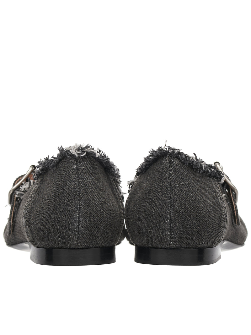 ACNE STUDIOS Denim Flat Shoes | H. Lorenzo - back