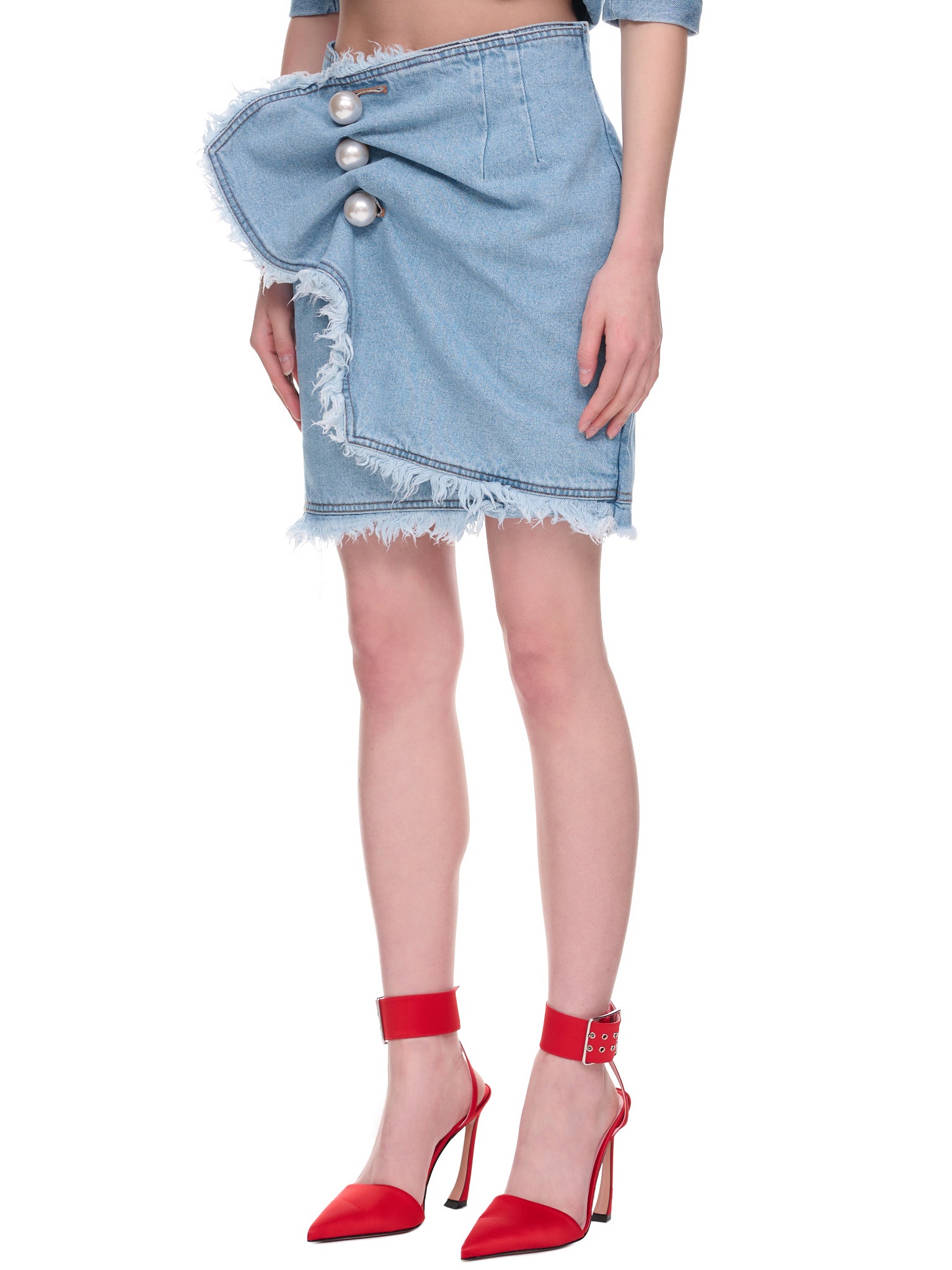 KIMHEKIM Denim Venus Skirt | H.Lorenzo - side