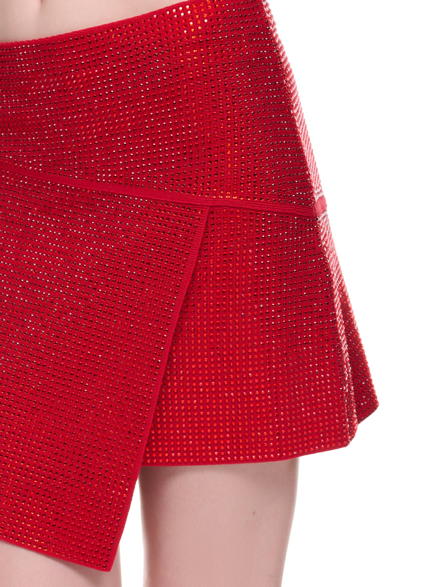 Strass Mini Skirt (SK05772107-EROS)