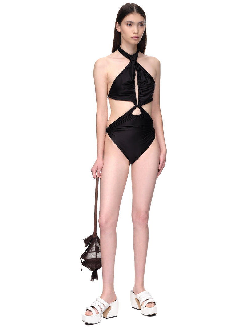 Keyhole Bodysuit (SL28-BLACK)