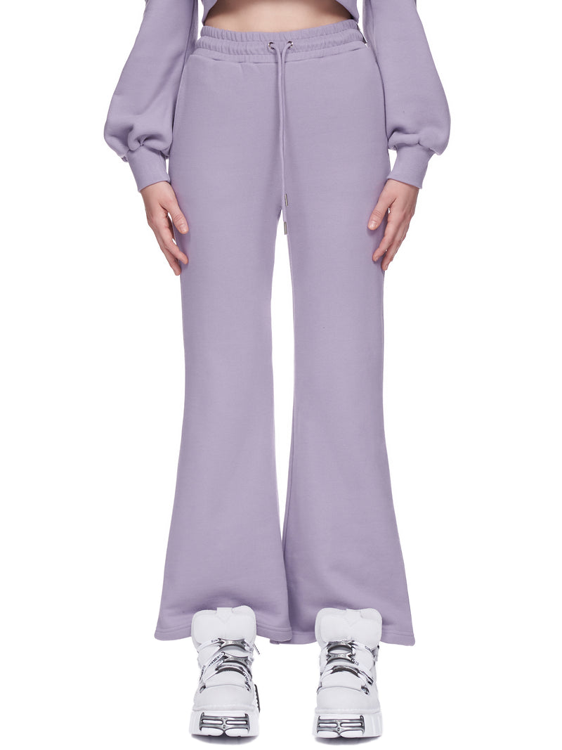 Flare Leg Joggers (SP012-VI-VIOLET)