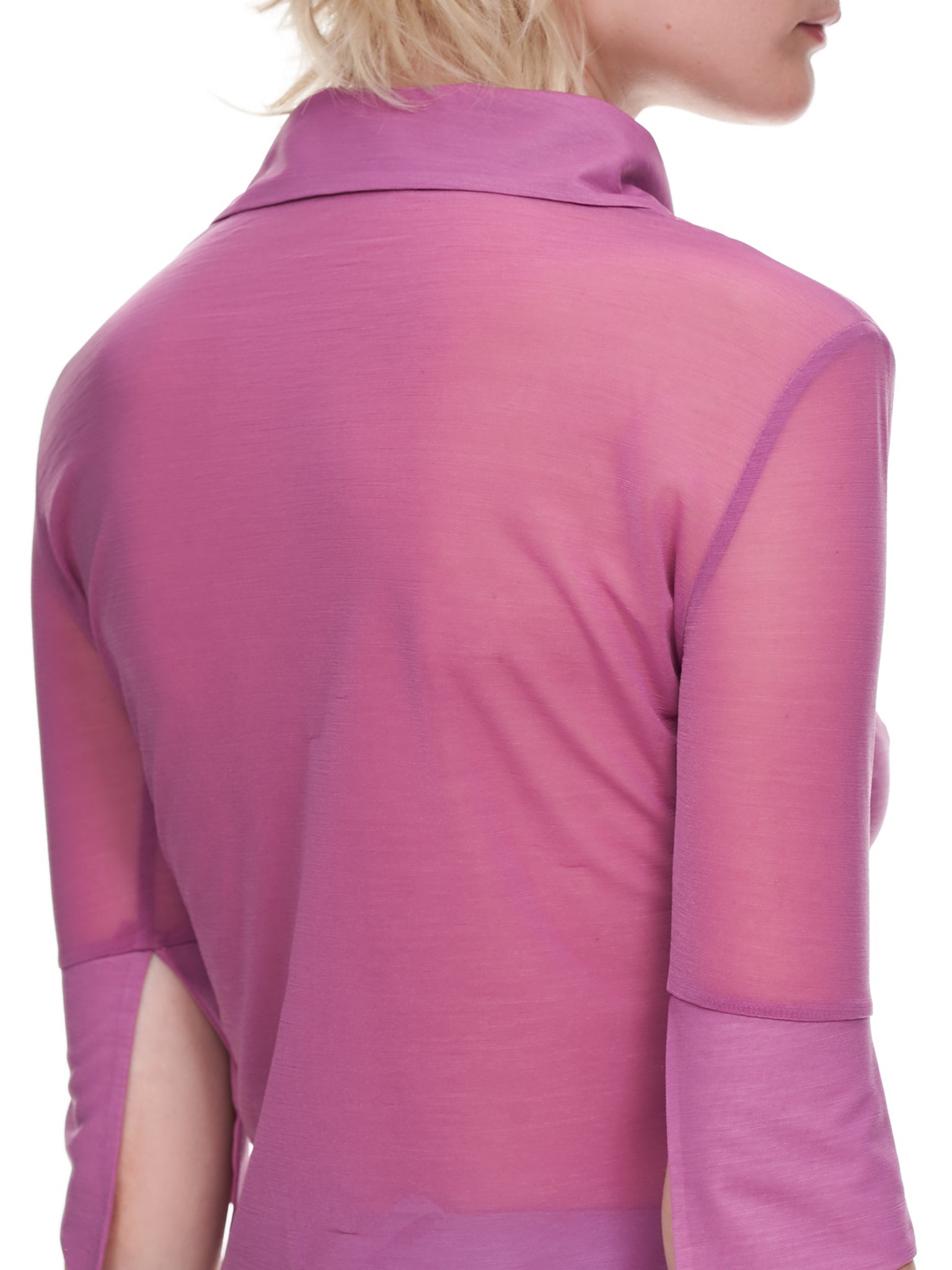 Didu Glassy Mini Shirt | H.Lorenzo - detail