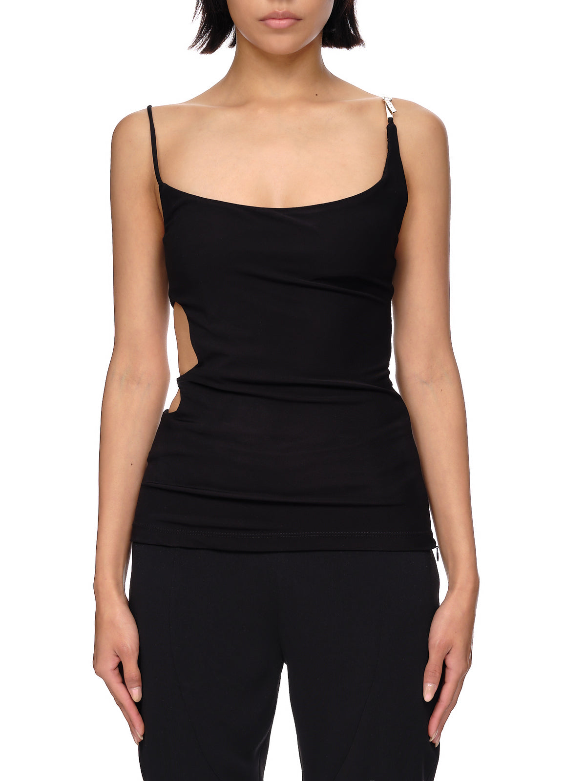 Christopher Esber Cutout Fine-Knit Tank Top | H.Lorenzo - front