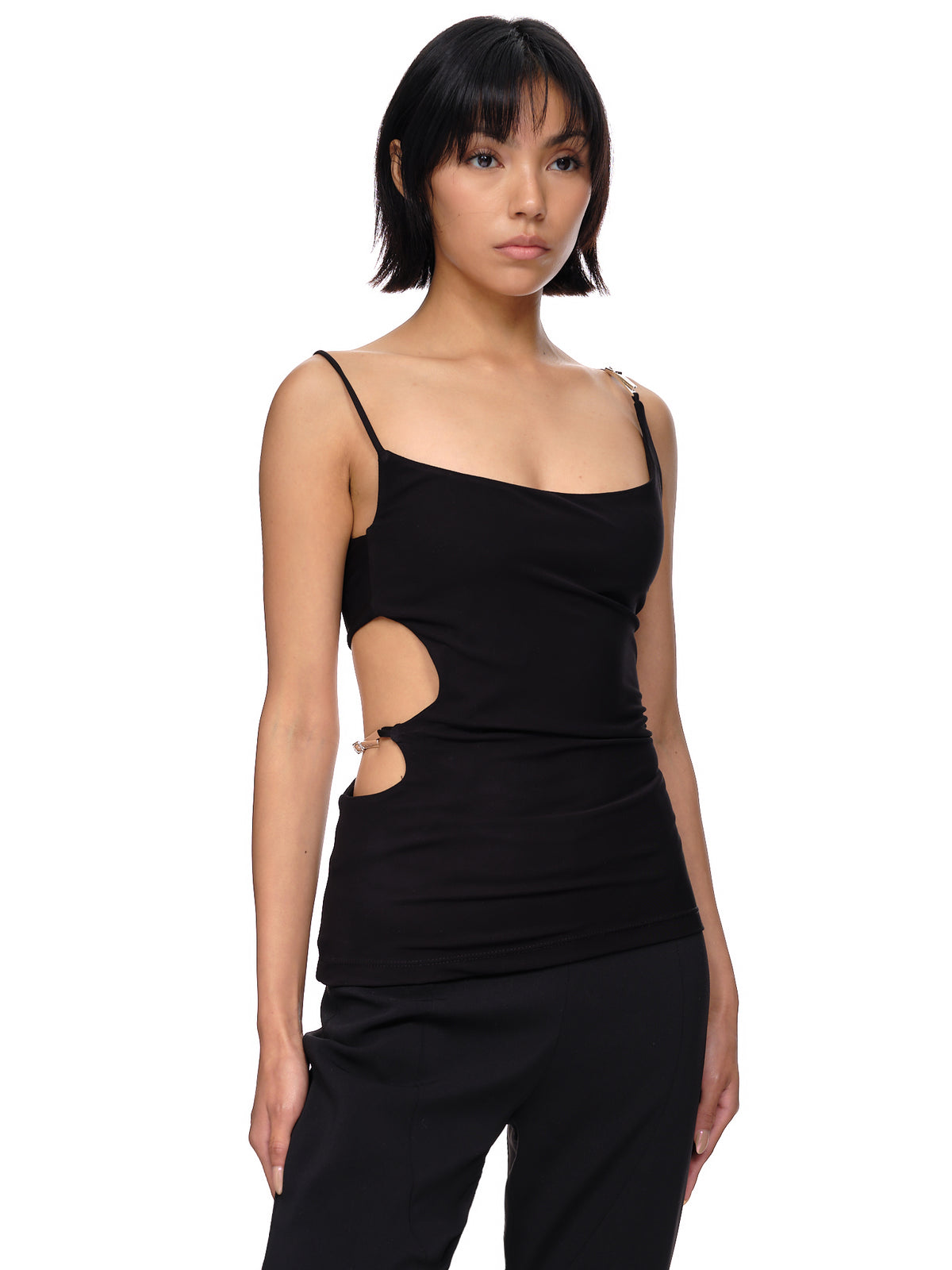 Christopher Esber Cutout Fine-Knit Tank Top | H.Lorenzo - side 2