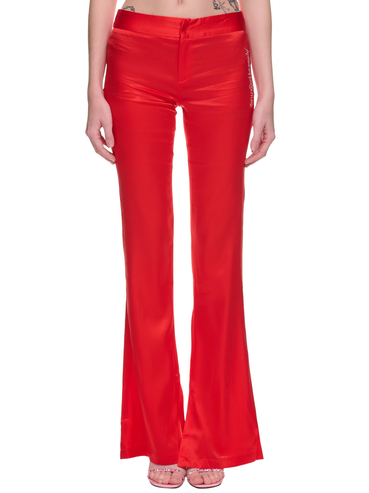 Silk Tattoo Pants (STFP-SILK-TATTOO-RED)