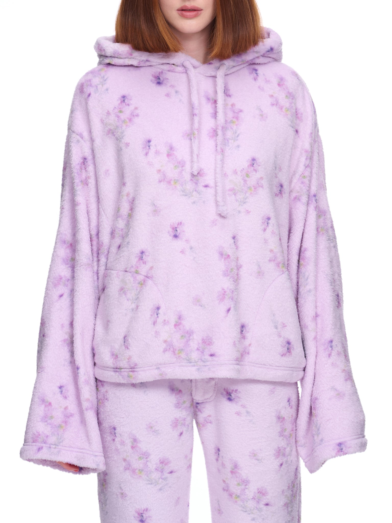 Teddy Hoodie (SWEA000212-ORCHID-PURPLE)