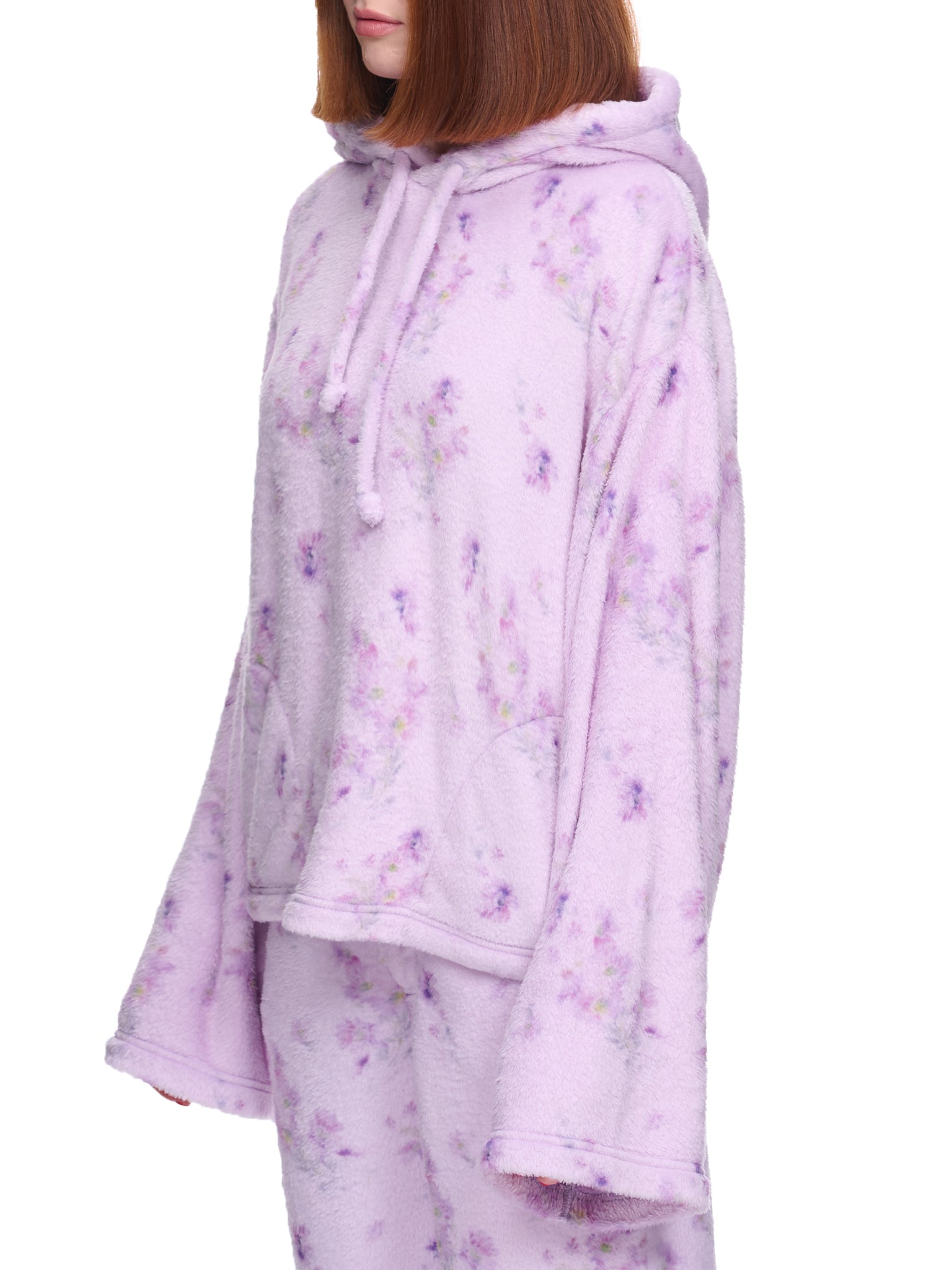 Teddy Hoodie (SWEA000212-ORCHID-PURPLE)