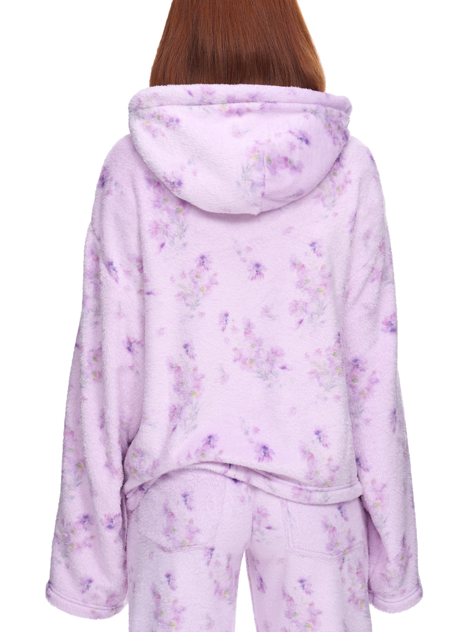 Teddy Hoodie (SWEA000212-ORCHID-PURPLE)