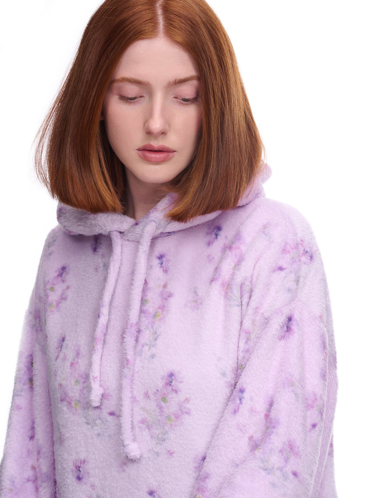 Teddy Hoodie (SWEA000212-ORCHID-PURPLE)