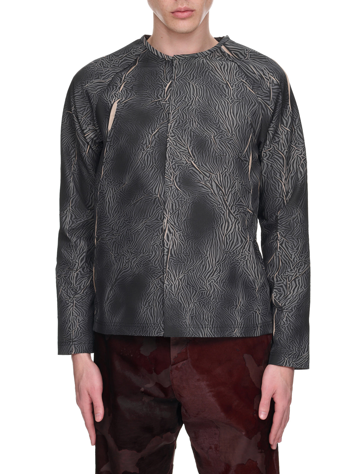 Tape Shirt (T10-V1-GY-D-BEIGE)