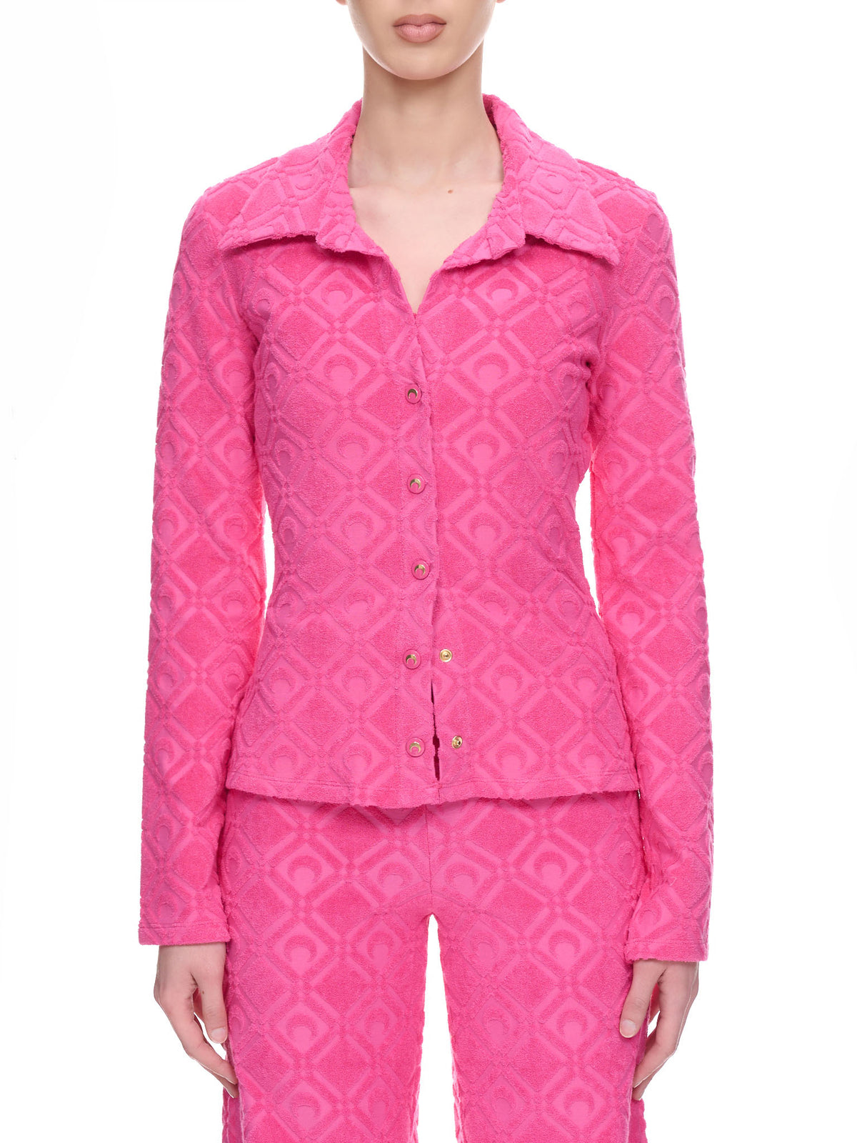 Sponge Moon-Diamant Shirt (T286W-JERCO001-FUSCHIA-JACQUAR)