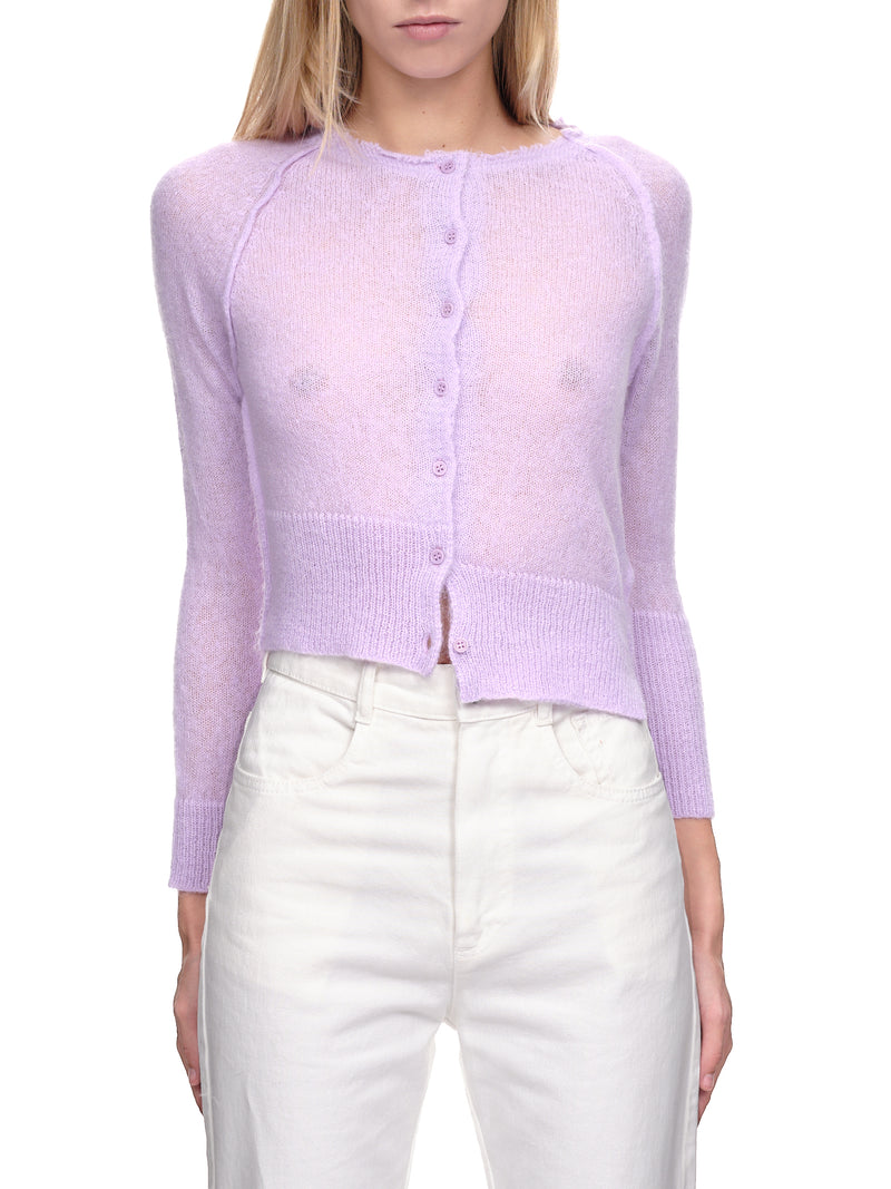 Talia Byre Cropped Cardigan | H.Lorenzo - front