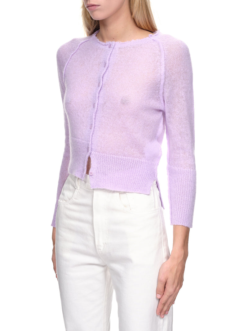 Talia Byre Cropped Cardigan | H.Lorenzo - side