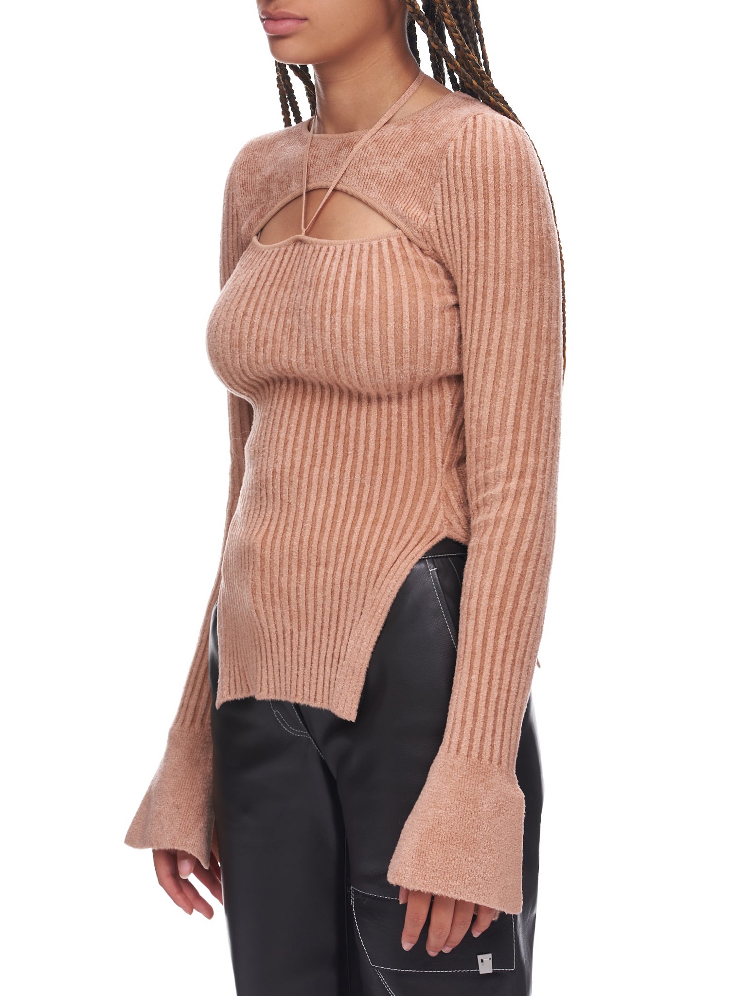 Knit Sweater (TO16774476-0476-002-NUDE)