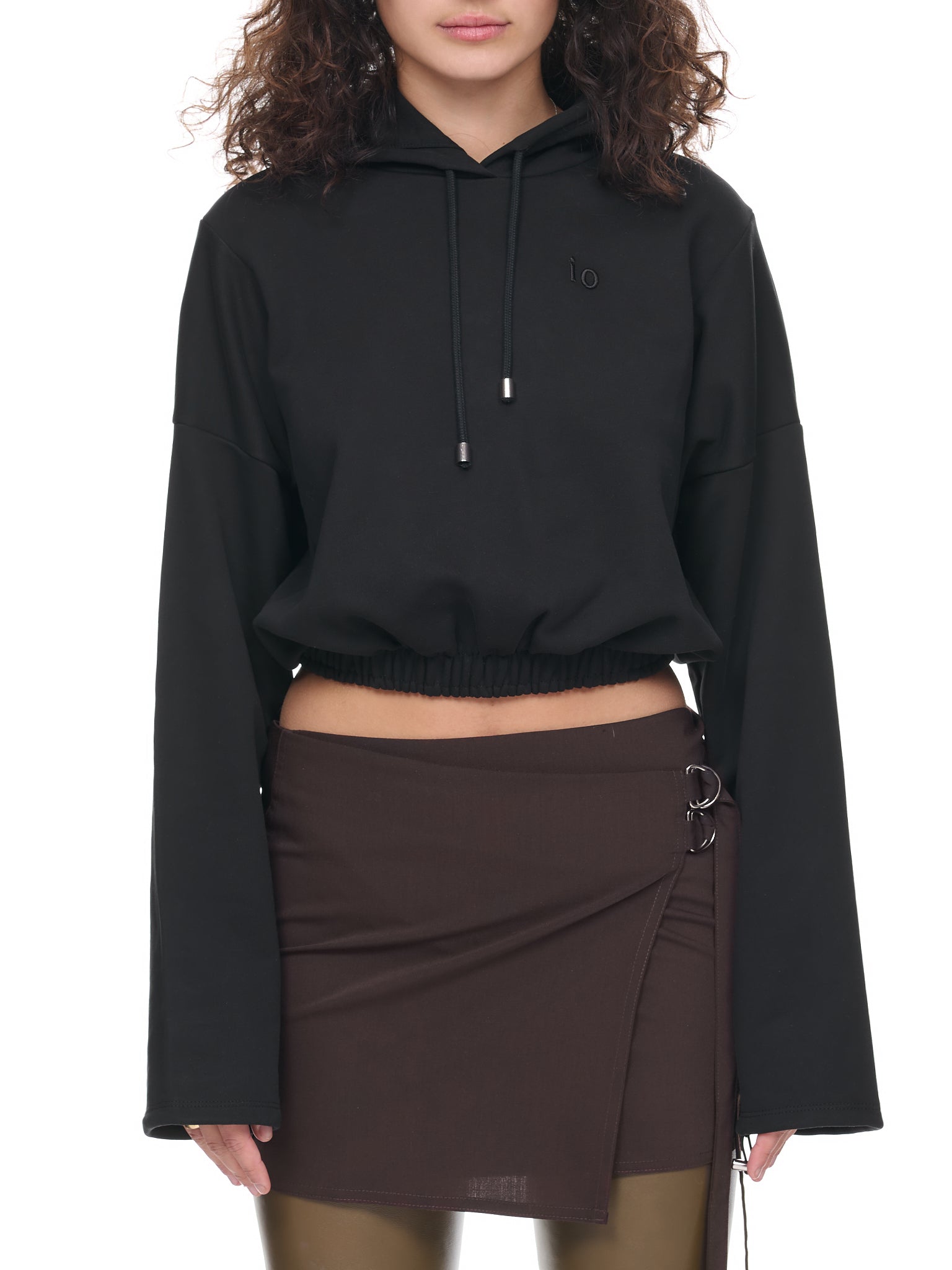 Open Back Hoodie (TP00-1-BLACK)