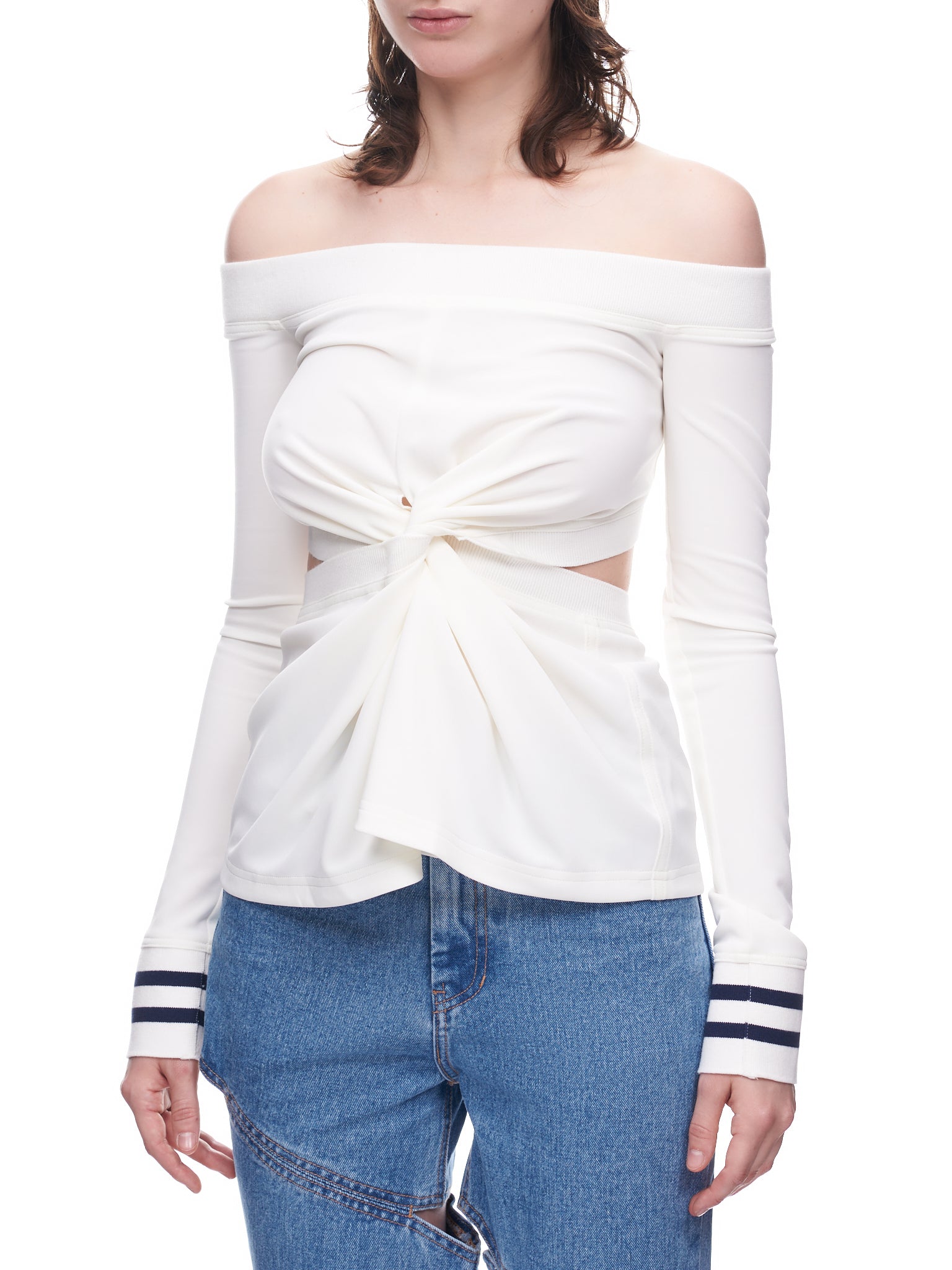 Twisted Top (TP0217-PG1017-002-OFF-WHITE)