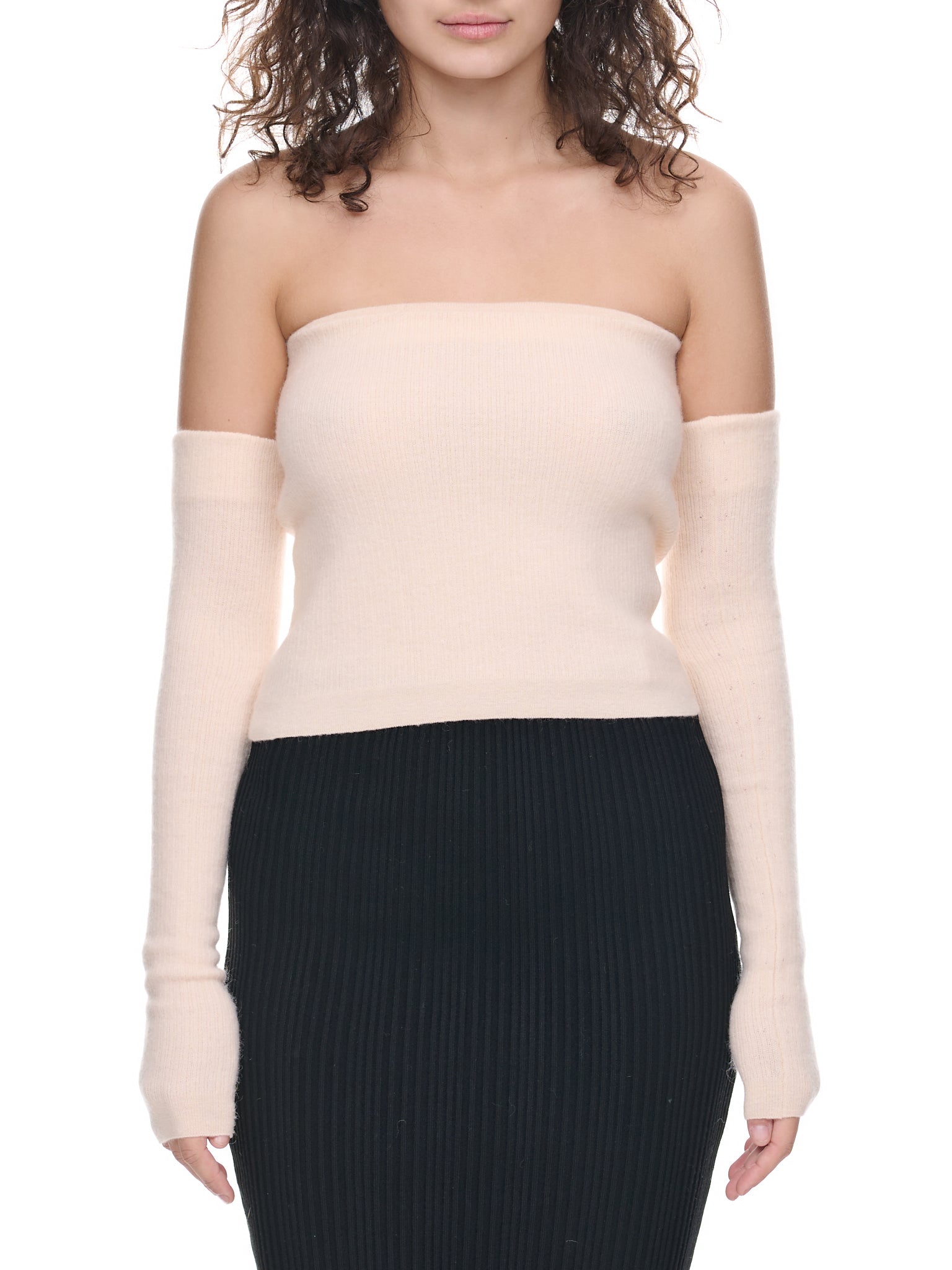 Knit Tube Top (TP80-2-K-BLUSH)