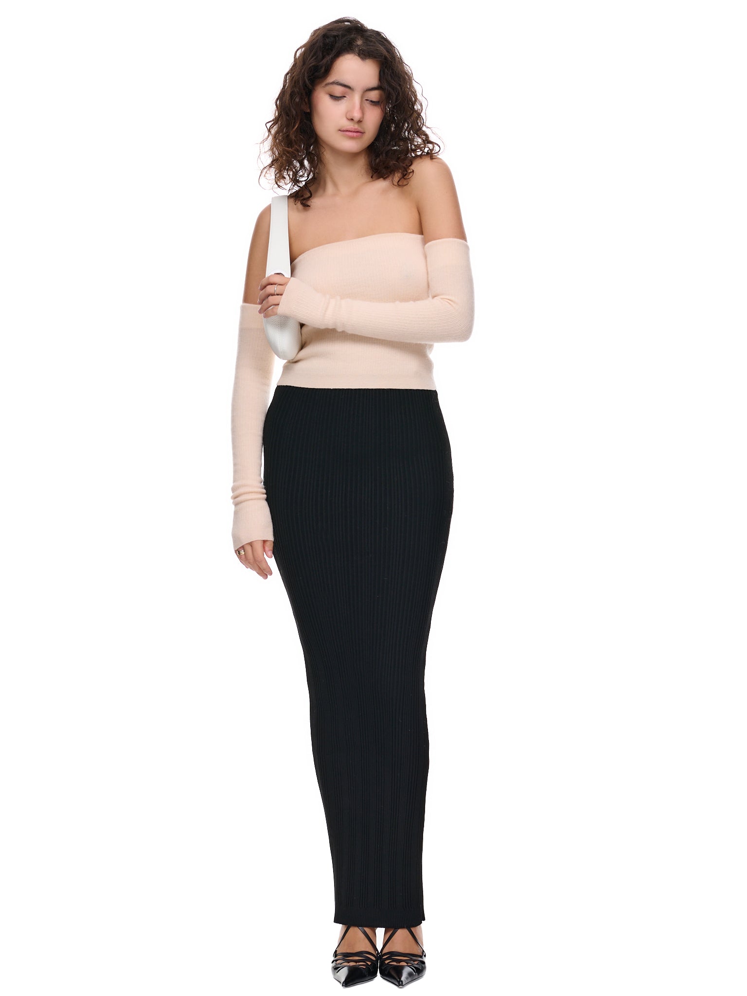 Knit Tube Top (TP80-2-K-BLUSH)