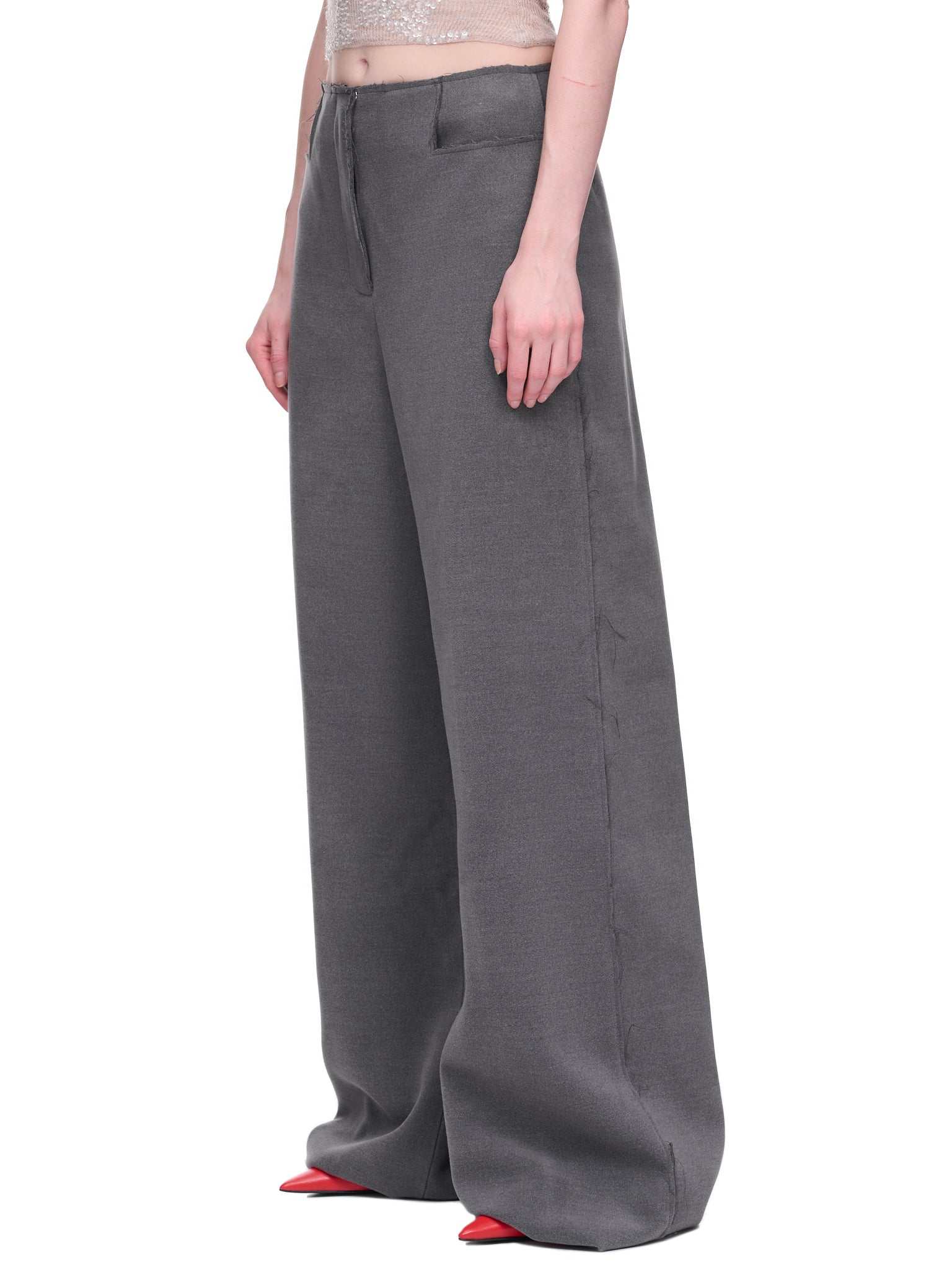 Hagen Oversized Trousers ( (TR-058-HAGEN-BW-CHARCOAL)
