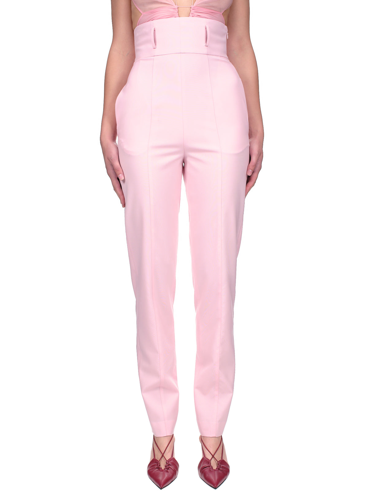 Nensi Dojaka Tapered Leg Trousers | H. Lorenzo - front