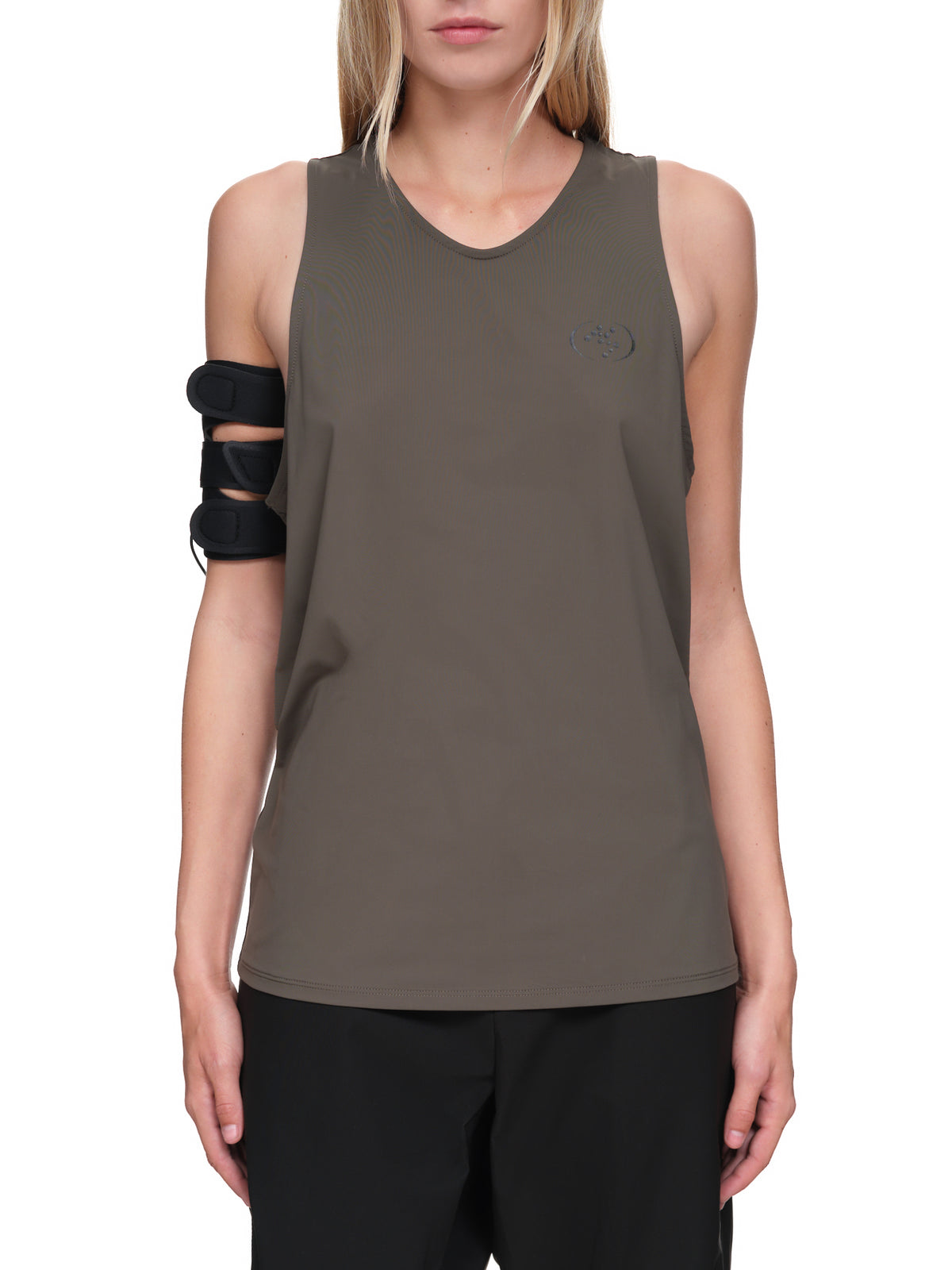 Hyein Seo Track Tank with Armband | H.Lorenzo - front