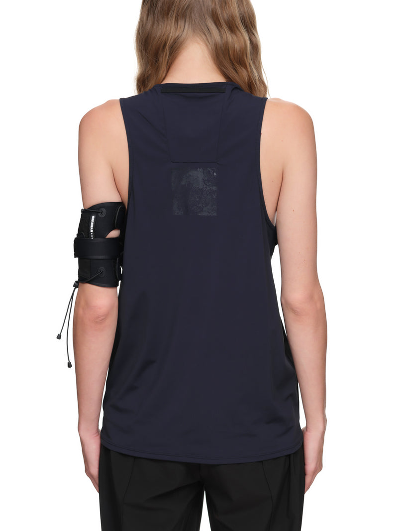 Hyein Seo Track Tank with Armband | H.Lorenzo - back
