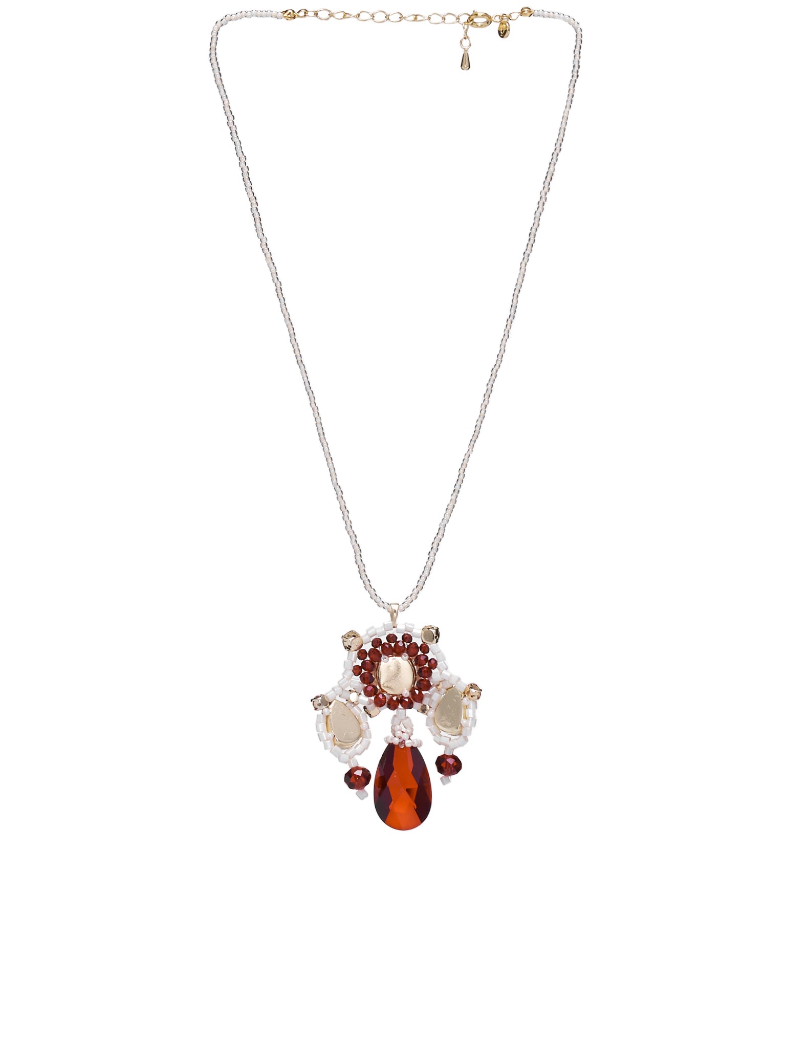 Red Crest Necklace (UC1A1N02-RED)