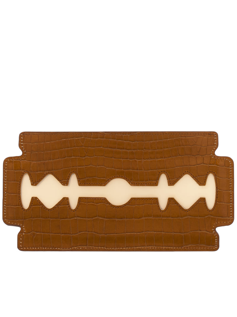 Undercover Razor Blade Clutch | H. Lorenzo - back