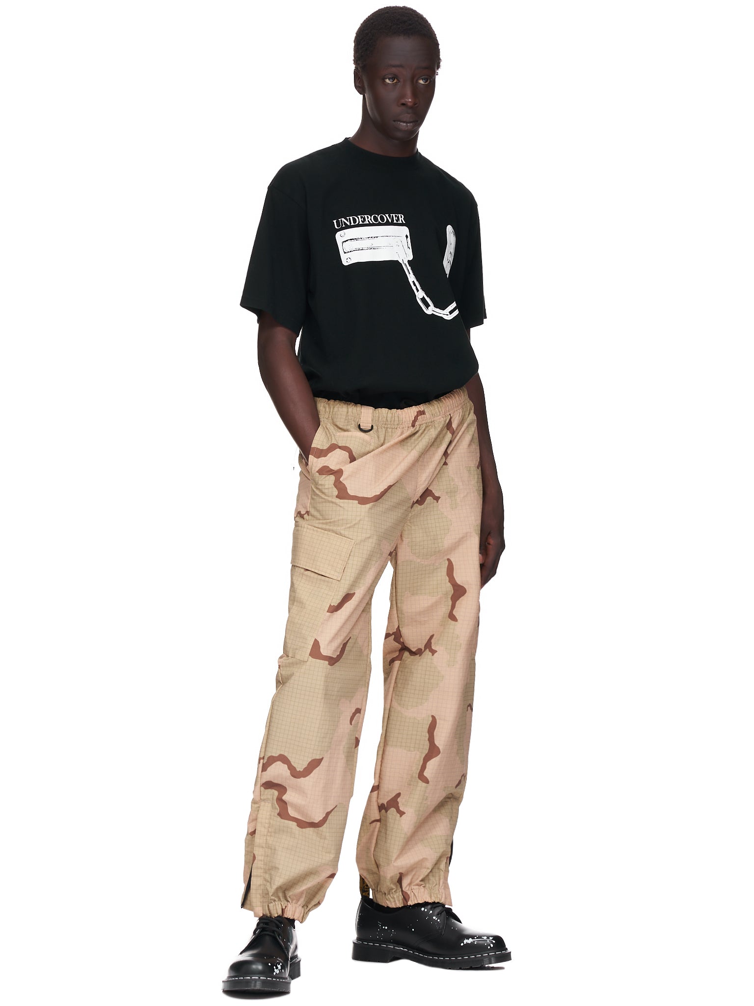 Undercover Camo Joggers | H. Lorenzo - styled