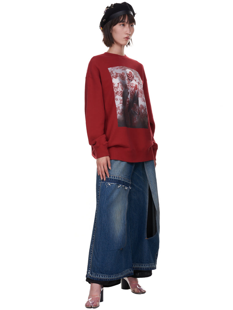 Undercover Crewneck Sweatshirt | H. Lorenzo - styled 