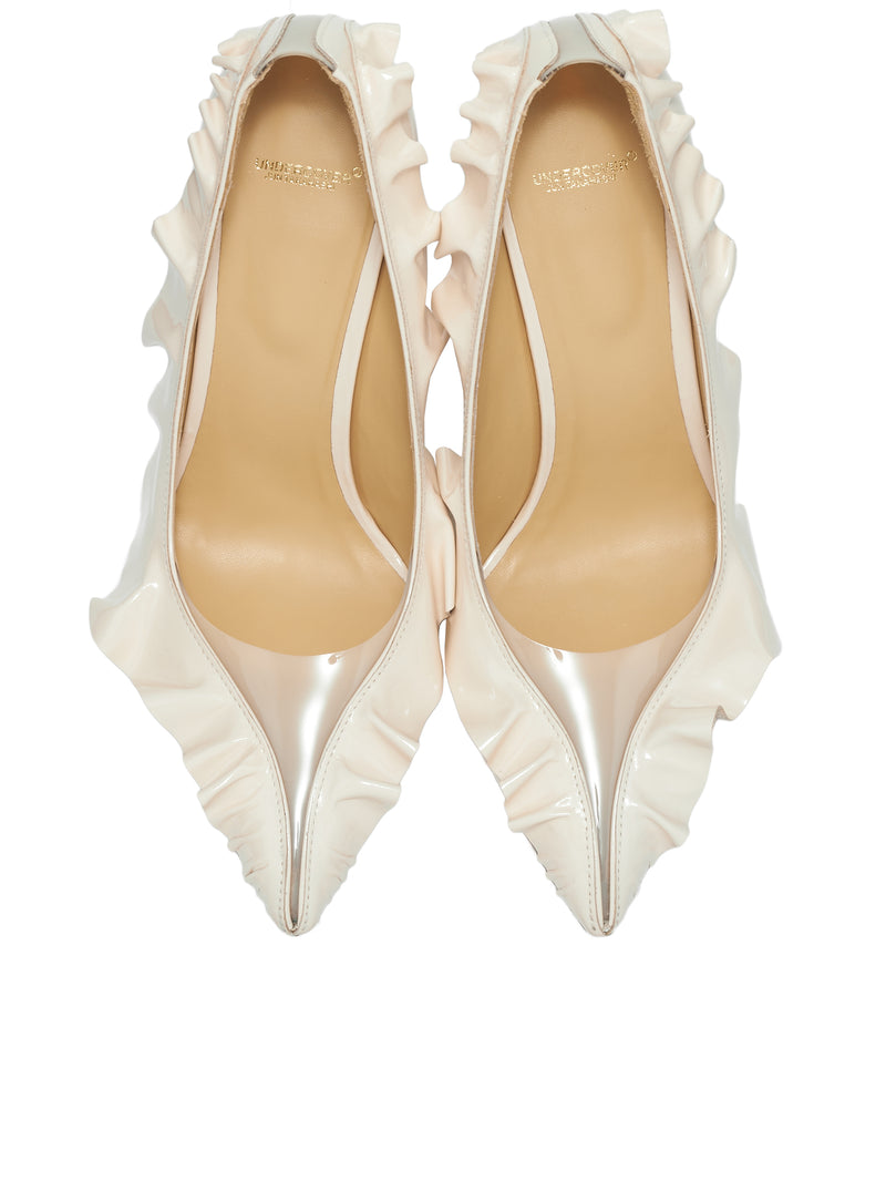 Undercover Ruche Heels | H. Lorenzo - top