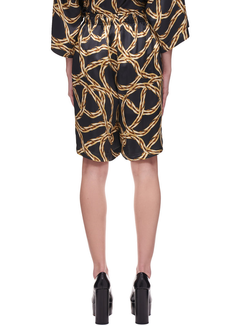 Vetements Gold Chain Fluid Shorts | H. Lorenzo - back