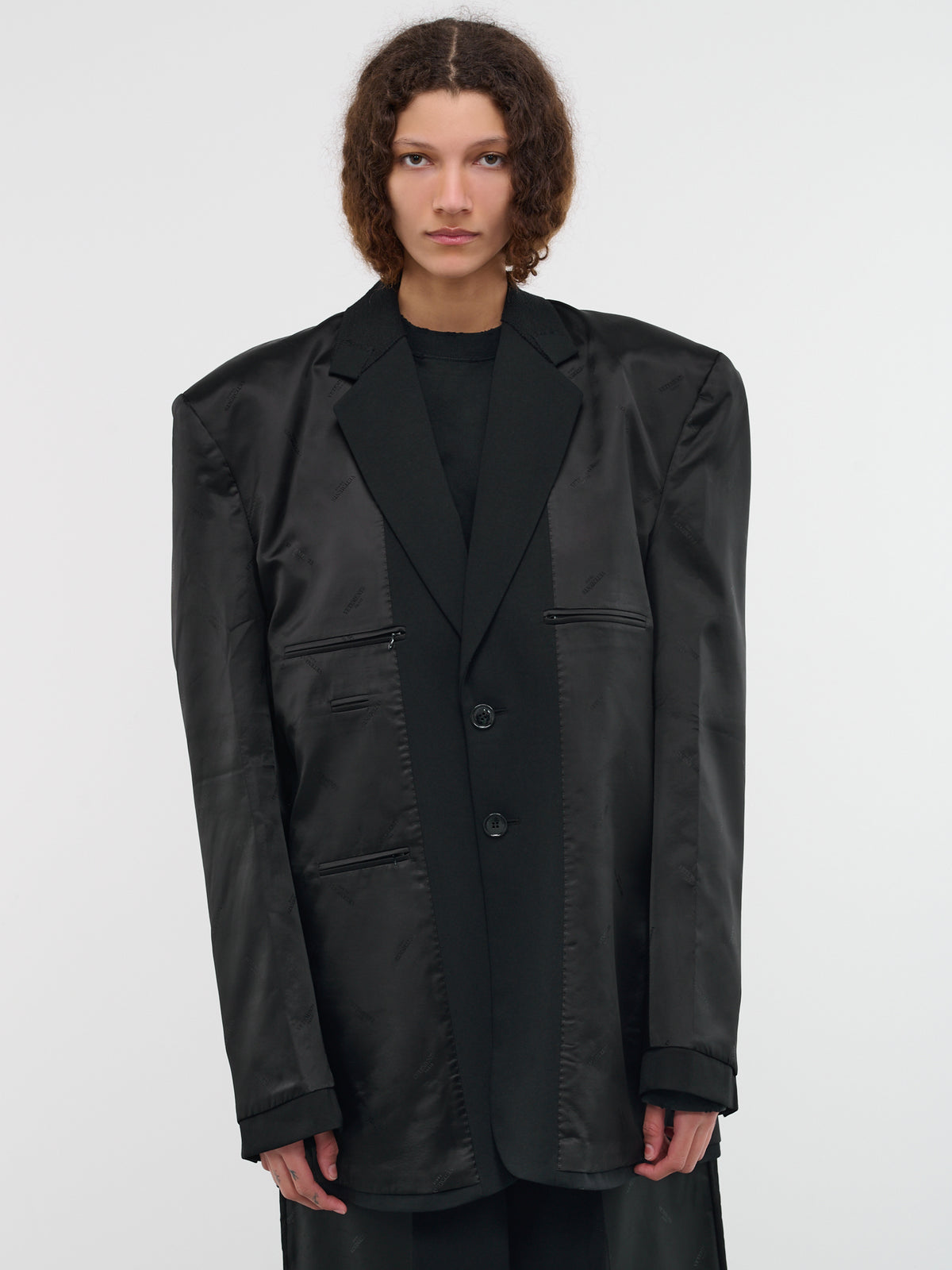 Lining Tailored Jacket (UE63JA120B-1205-BLACK)