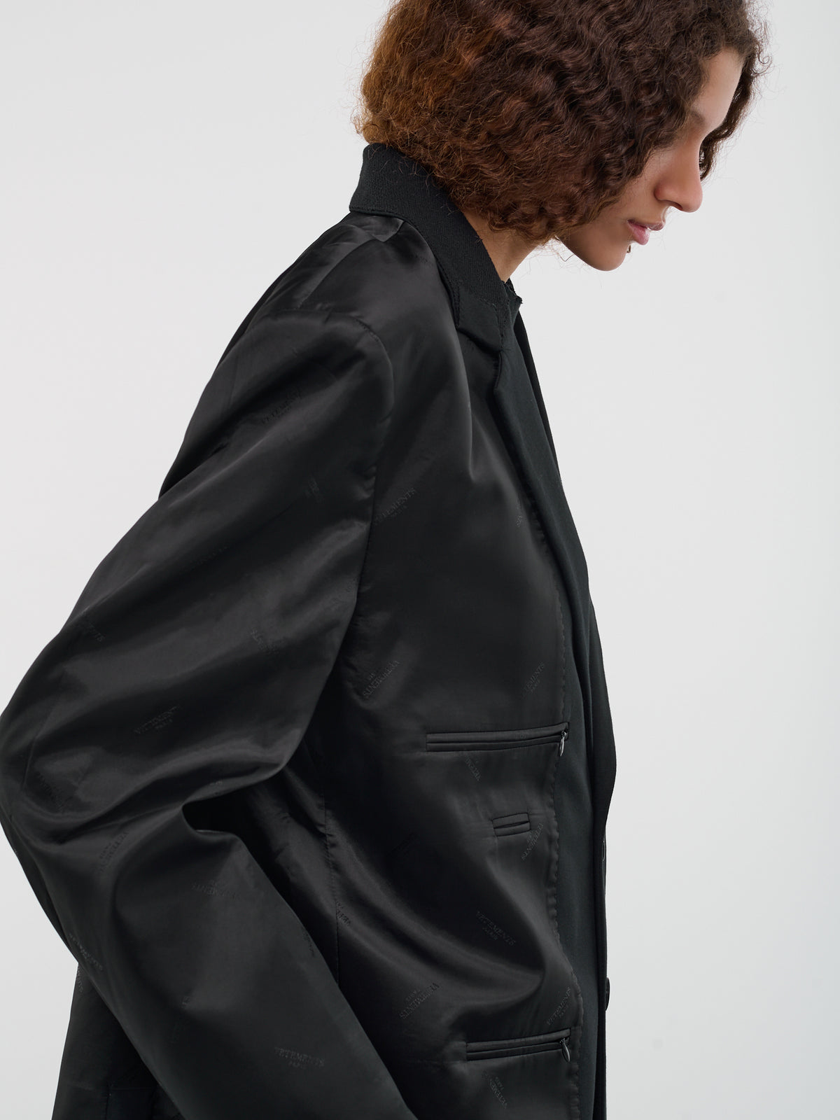 Lining Tailored Jacket (UE63JA120B-1205-BLACK)