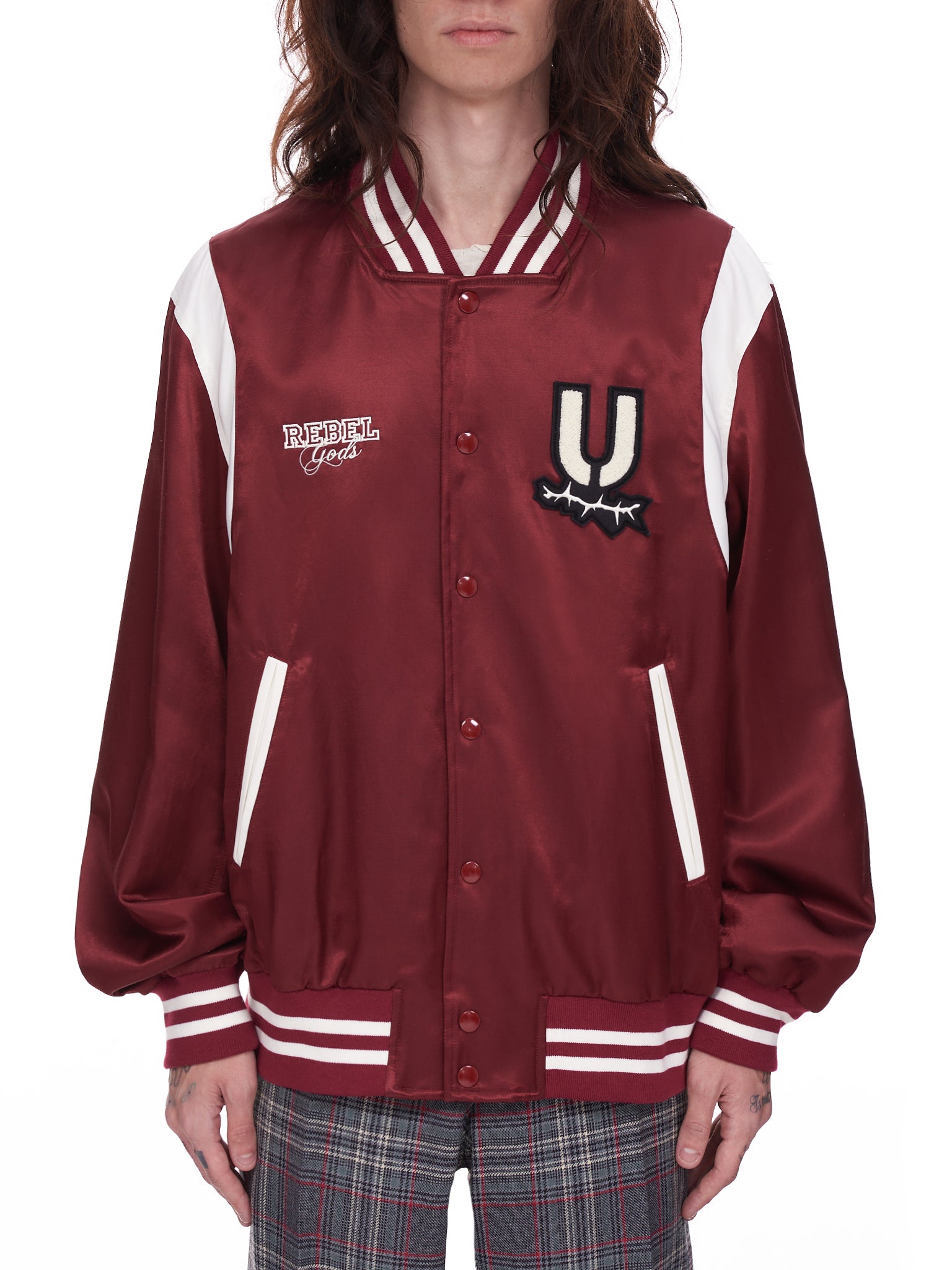 Undercover Letterman Jacket | H. Lorenzo - front