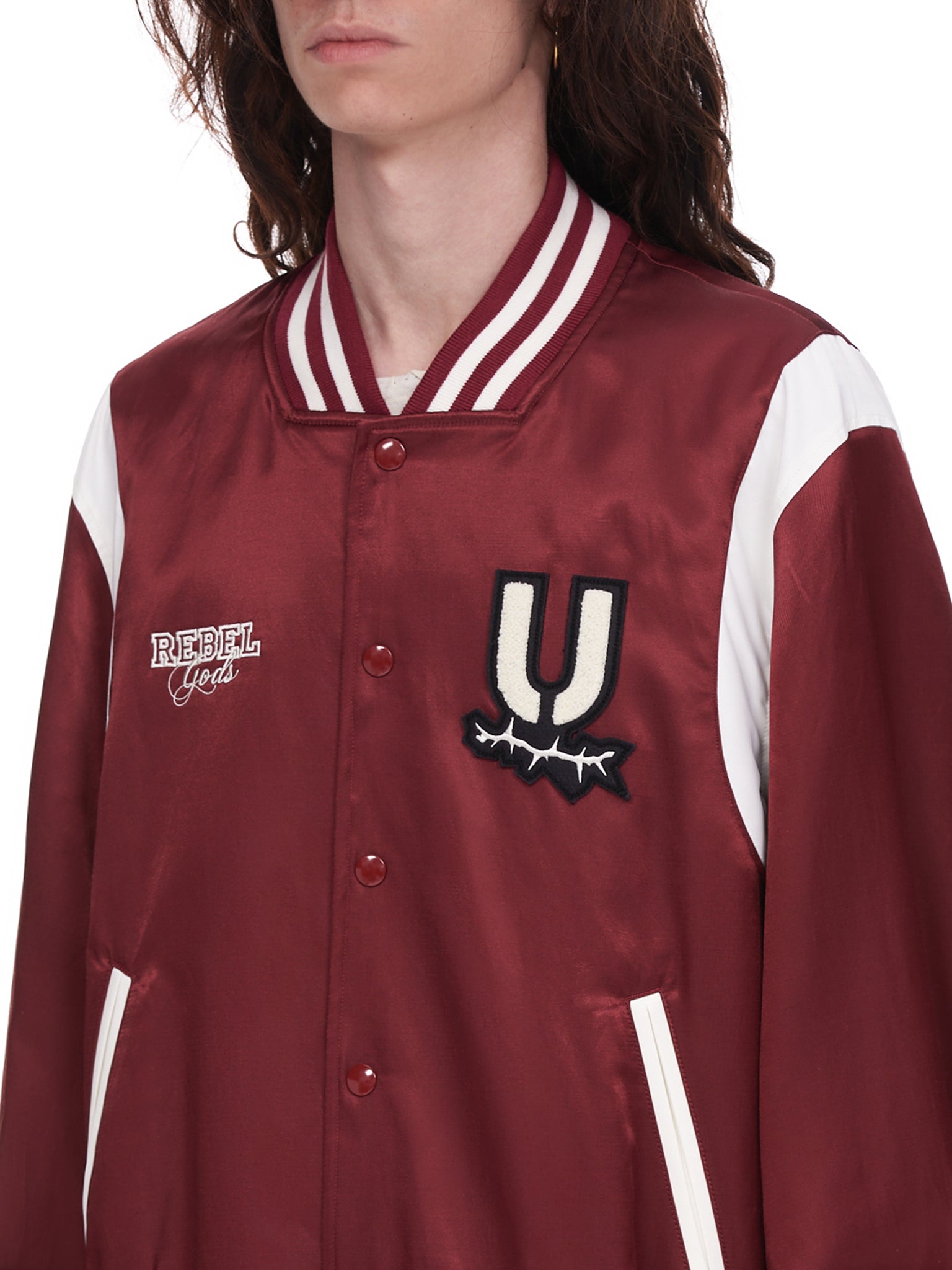 Undercover Letterman Jacket | H. Lorenzo - detail 