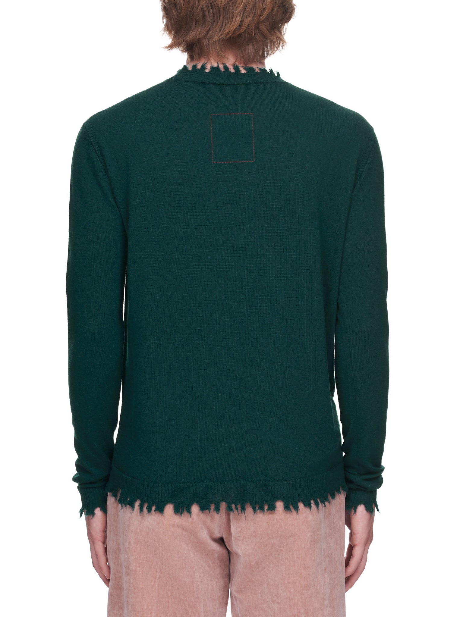 Uma Wang Distressed Cashmere Knit | H.Lorenzo - back