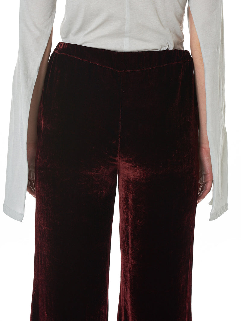 Unravel Velvet Trouser - Hlorenzo Detail 3