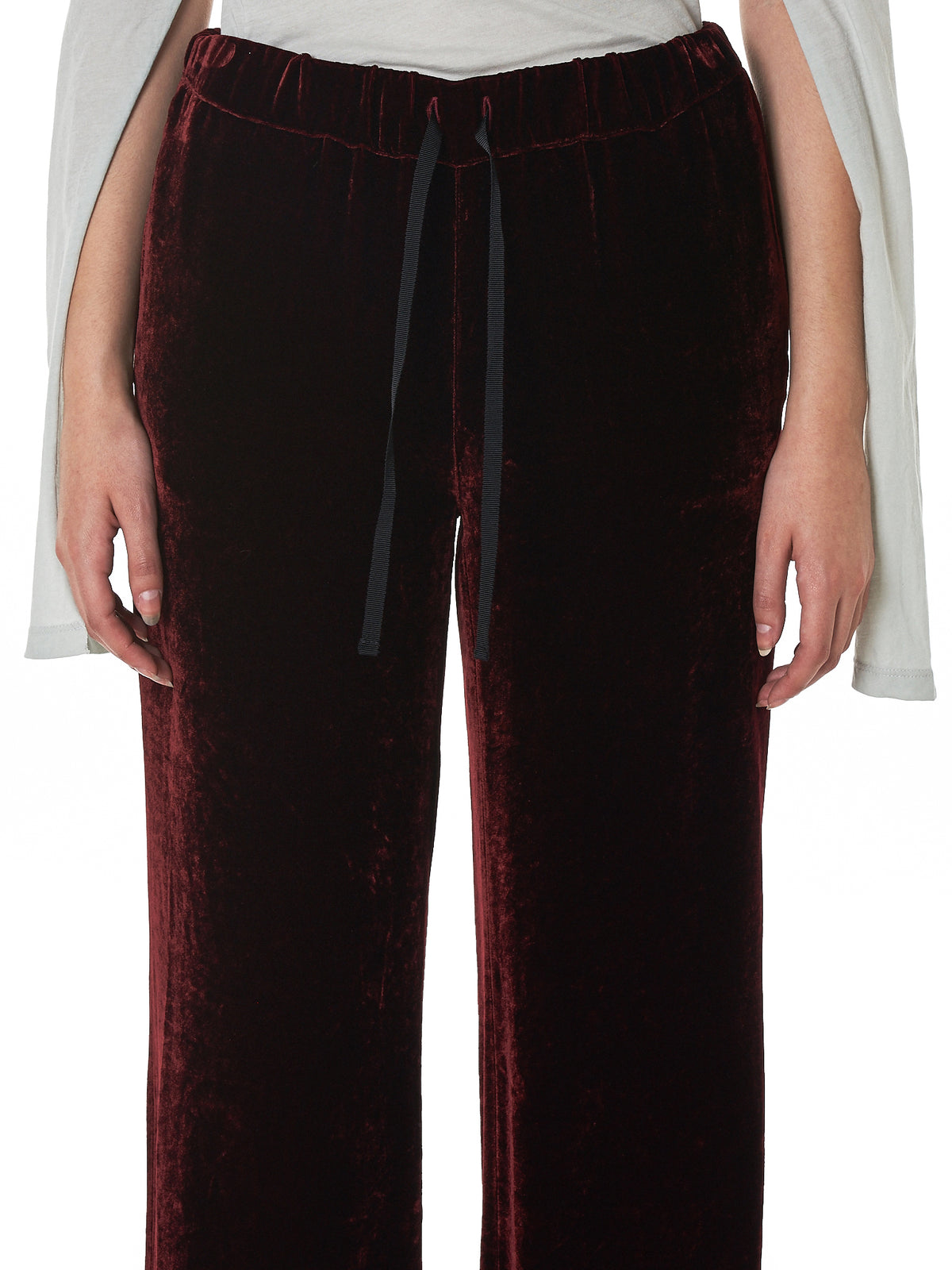 Unravel Velvet Trouser - Hlorenzo Detail 2