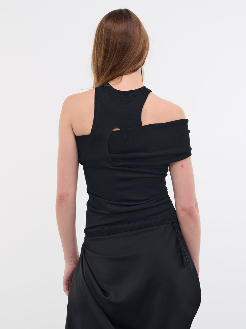 Sleeveless Top (VEWW75002A-BLACK)