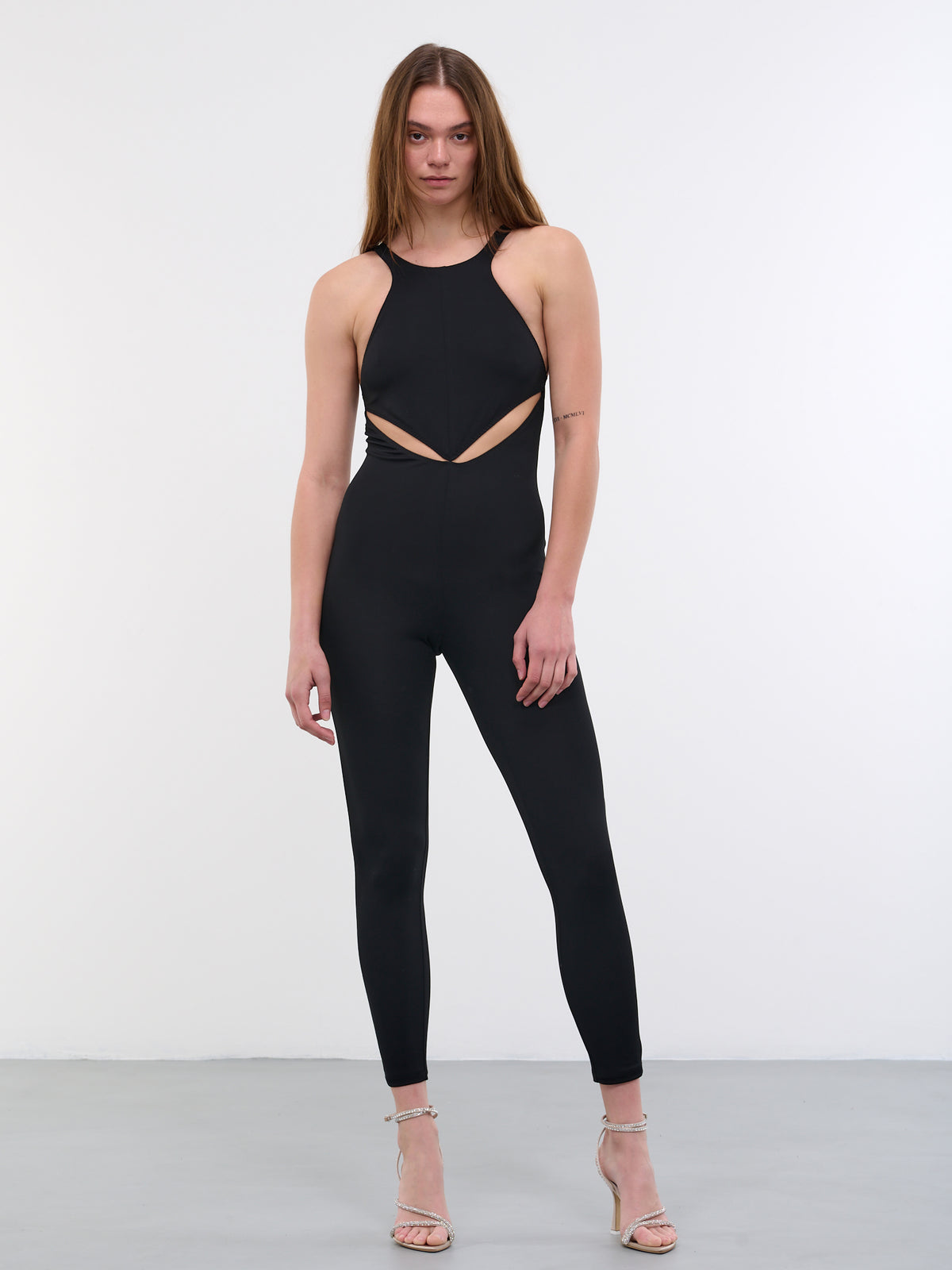 Cut-Out Jumpsuit (VEWW57000A-BLACK)